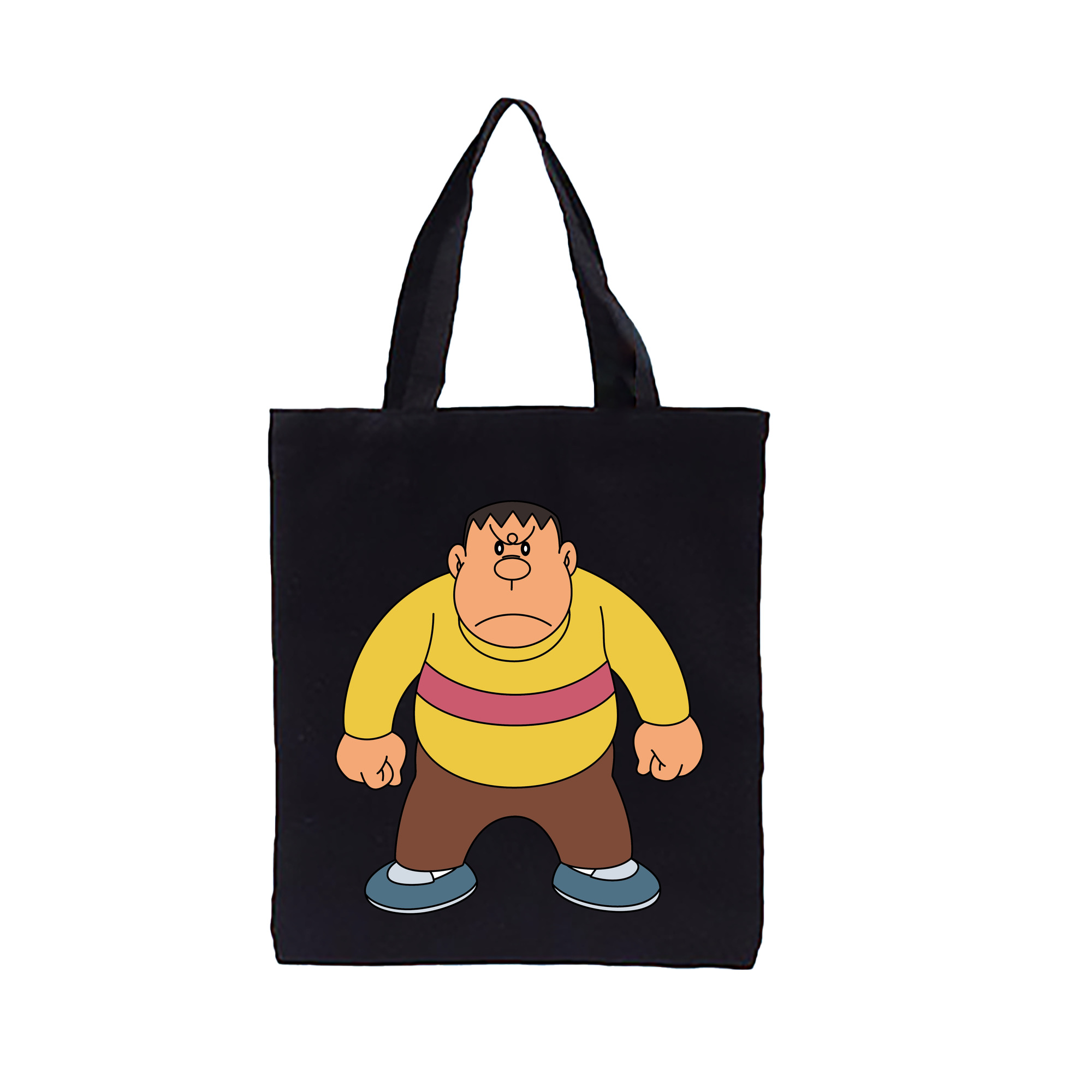 （画像用） ドラえもん 剛田武 Doraemon Gouta Takeshi 縦型キャンバス生地手提げバッグ　トートバッグ