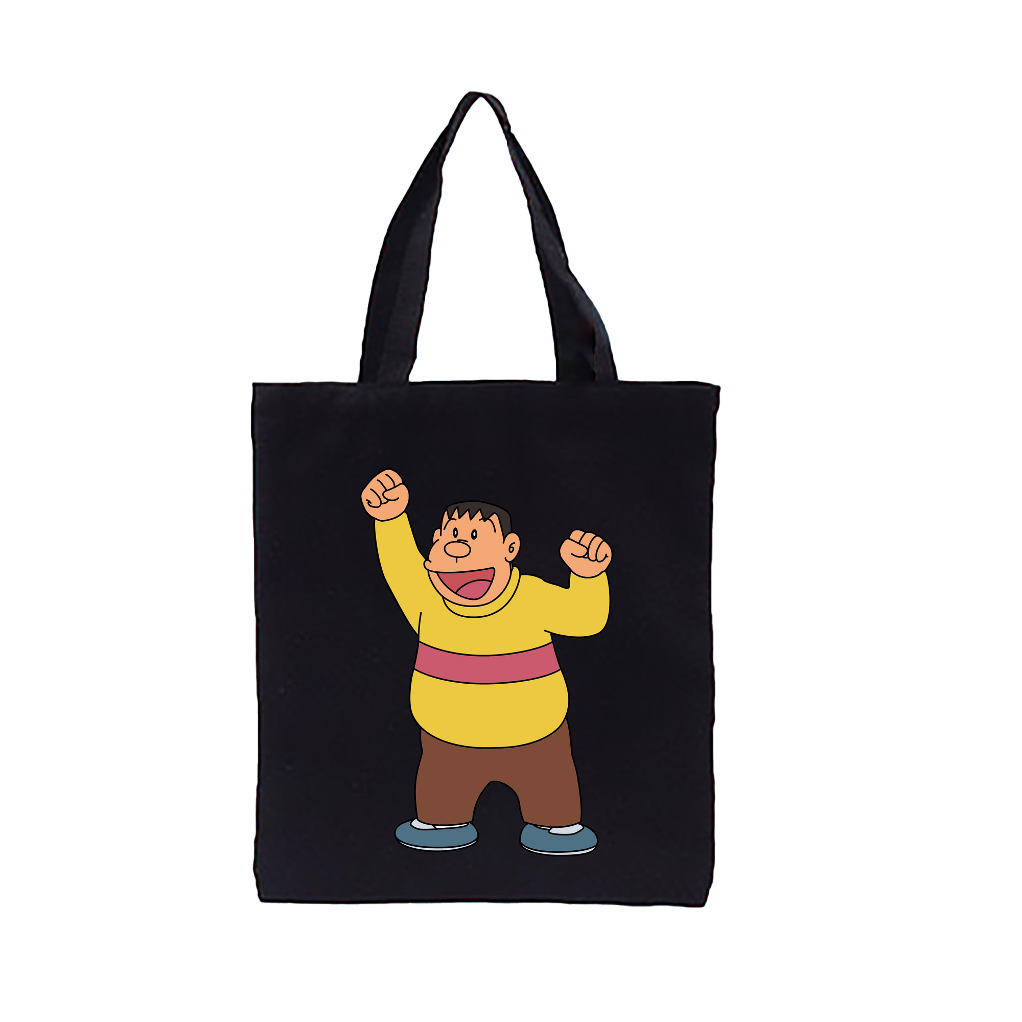 （画像用） ドラえもん 剛田武 Doraemon Gouta Takeshi 縦型キャンバス生地手提げバッグ　トートバッグ