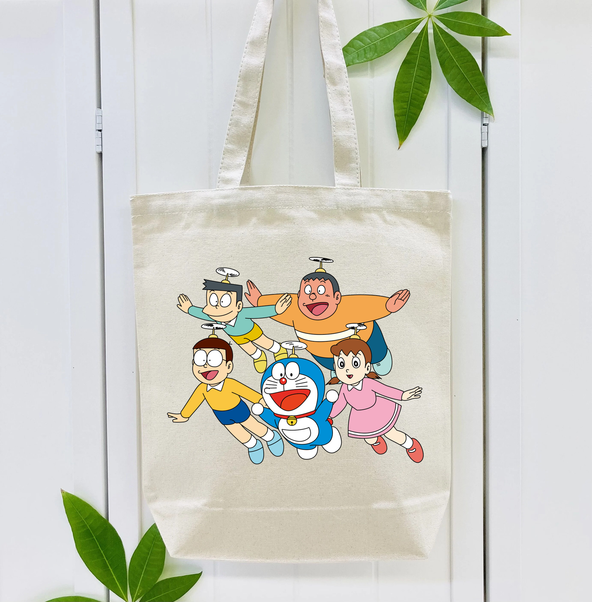 ドラえもん 骨川 スネ夫 Doraemon Honekawa Suneo 縦型キャンバス生地手提げバッグ　トートバッグ