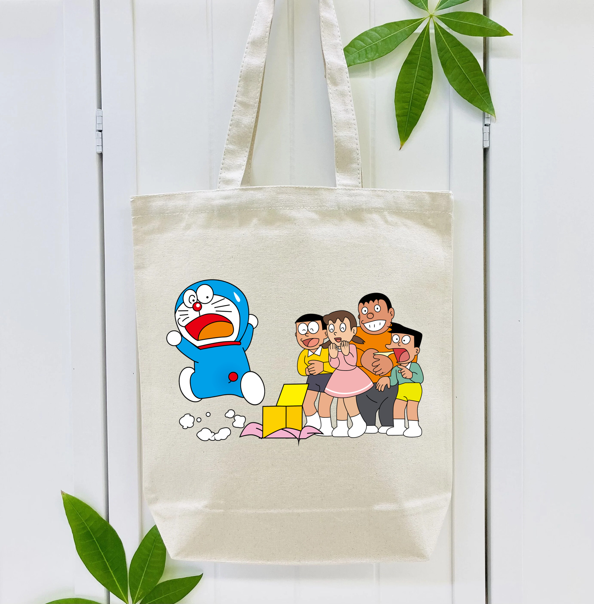 ドラえもん 骨川 スネ夫 Doraemon Honekawa Suneo 縦型キャンバス生地手提げバッグ　トートバッグ
