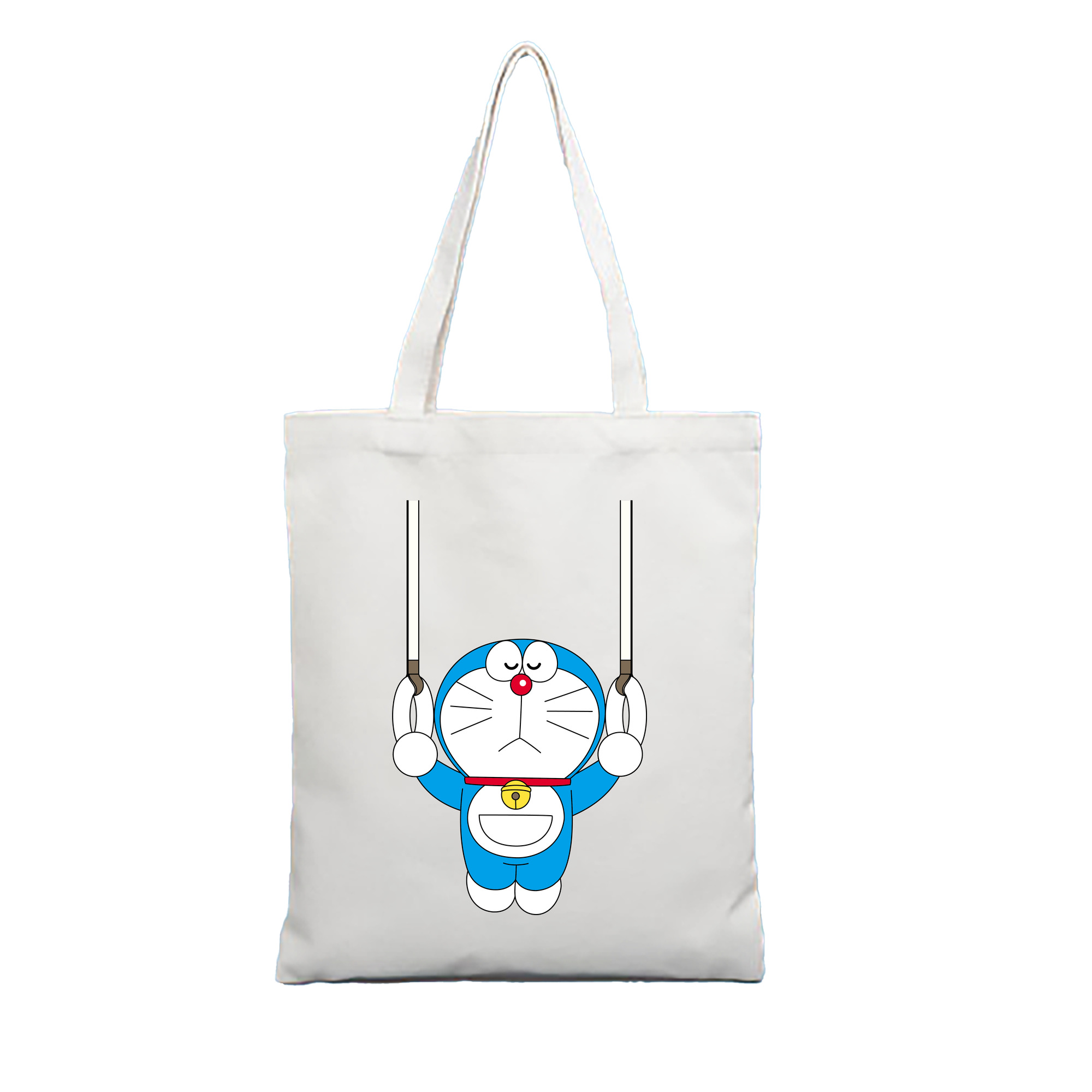 （画像用） ドラえもん Doraemon 縦型キャンバス生地手提げバッグ　トートバッグ