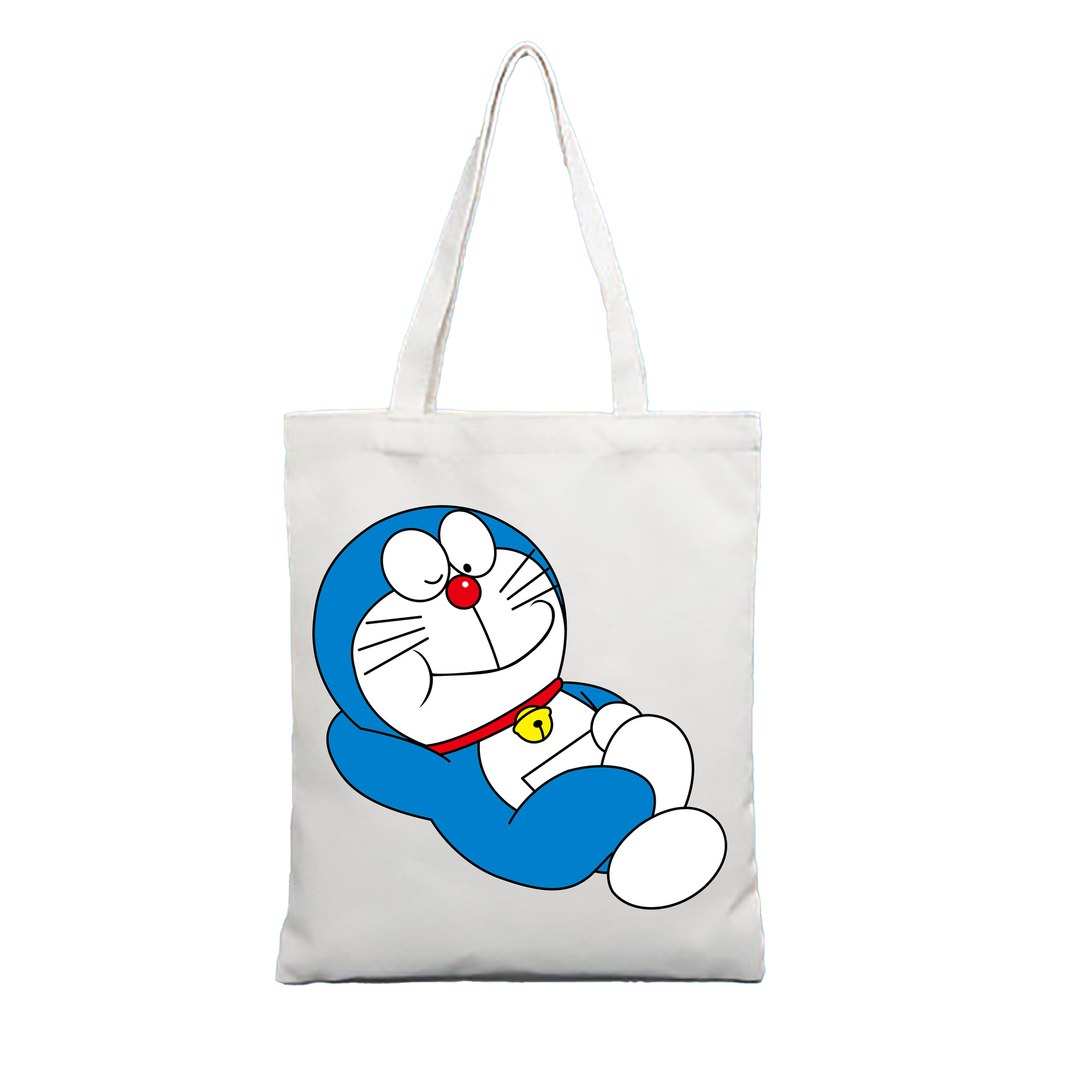 （画像用） ドラえもん Doraemon 縦型キャンバス生地手提げバッグ　トートバッグ