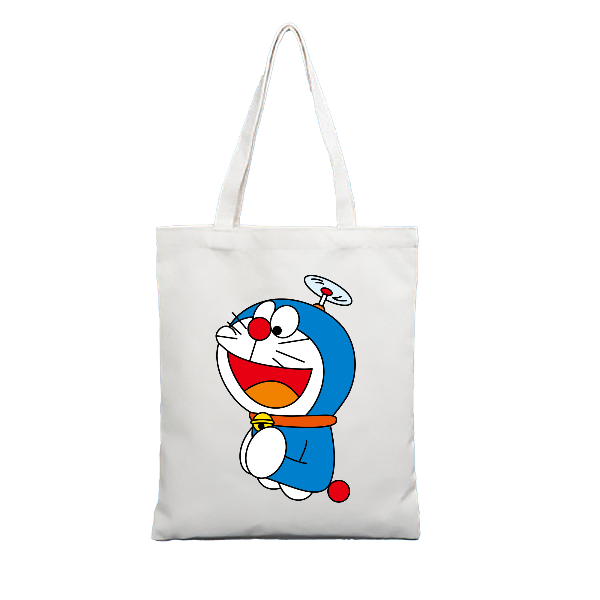（画像用） ドラえもん Doraemon 縦型キャンバス生地手提げバッグ　トートバッグ
