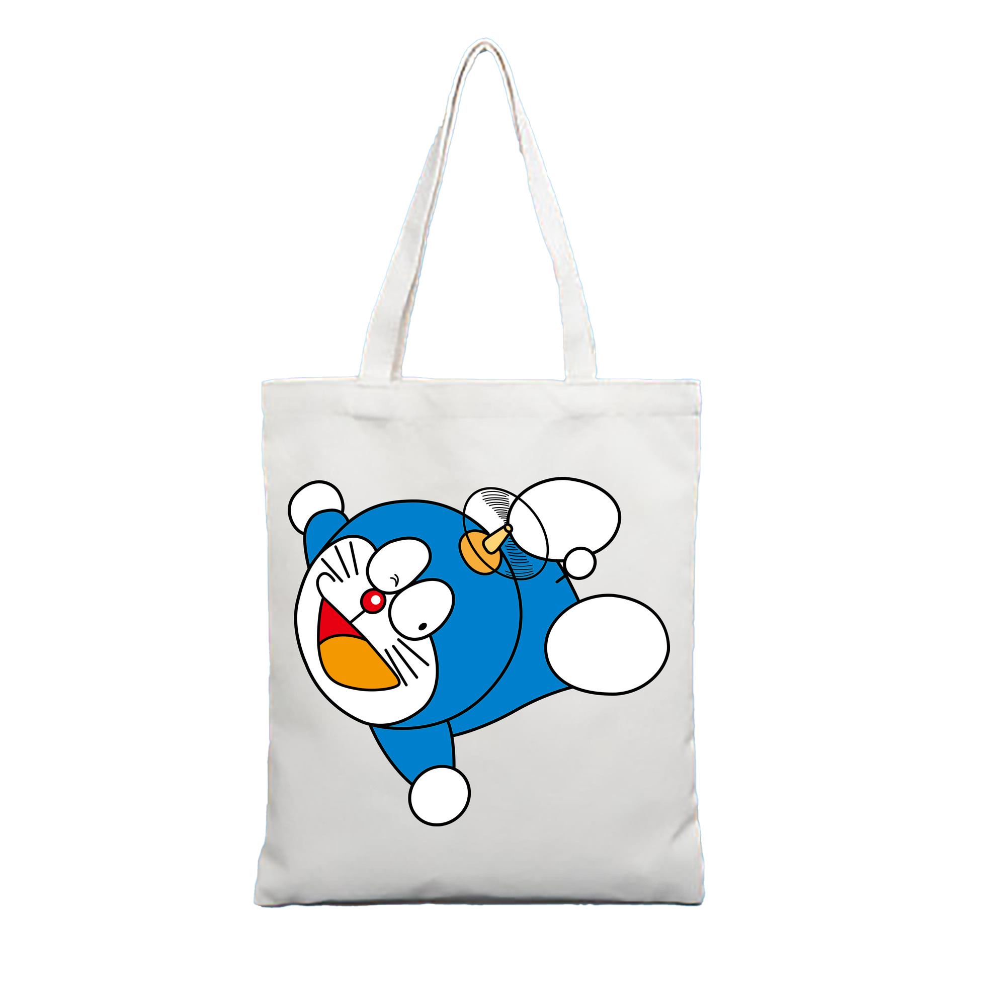 （画像用） ドラえもん Doraemon 縦型キャンバス生地手提げバッグ　トートバッグ