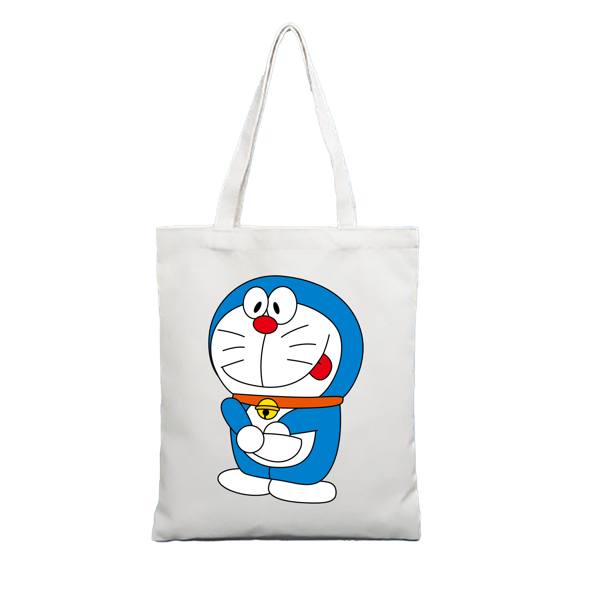 （画像用） ドラえもん Doraemon 縦型キャンバス生地手提げバッグ　トートバッグ