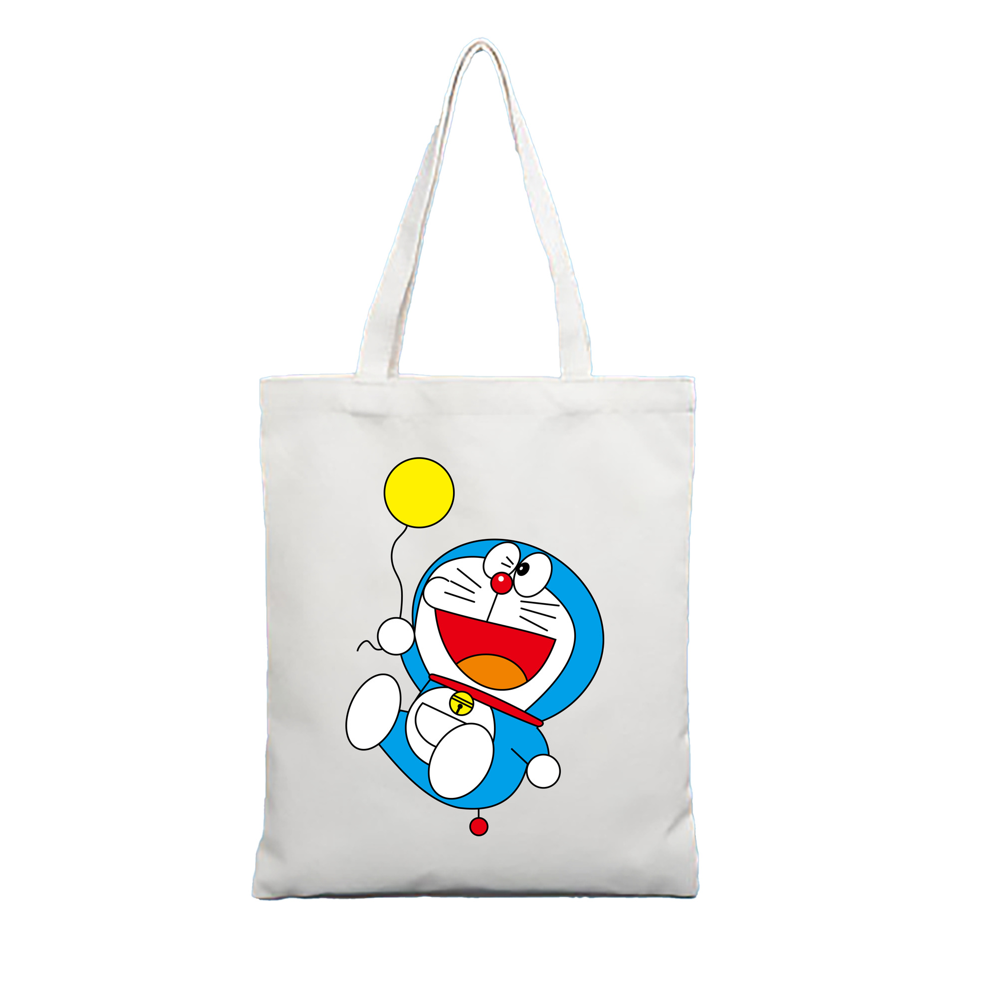 （画像用） ドラえもん Doraemon 縦型キャンバス生地手提げバッグ　トートバッグ