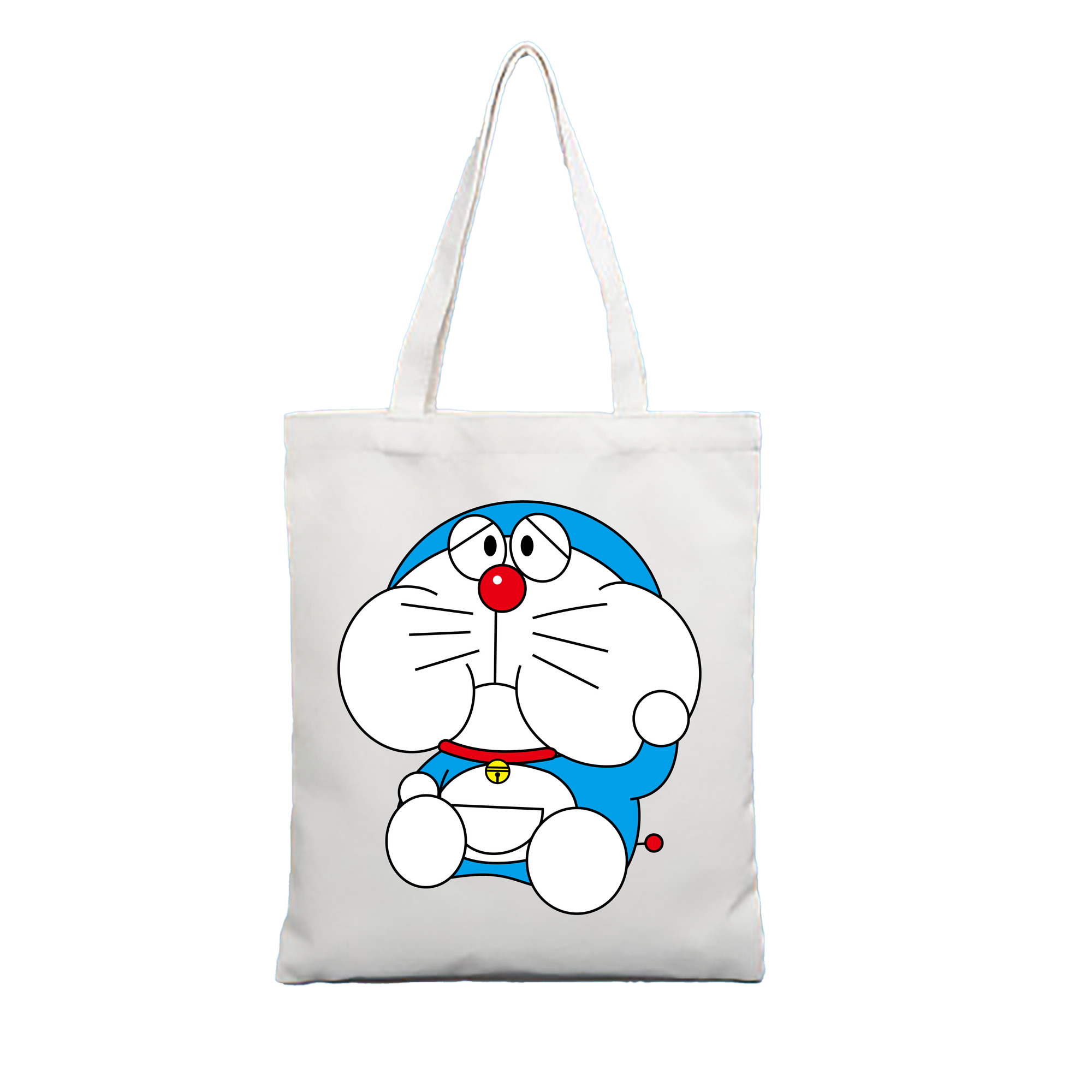 （画像用） ドラえもん Doraemon 縦型キャンバス生地手提げバッグ　トートバッグ