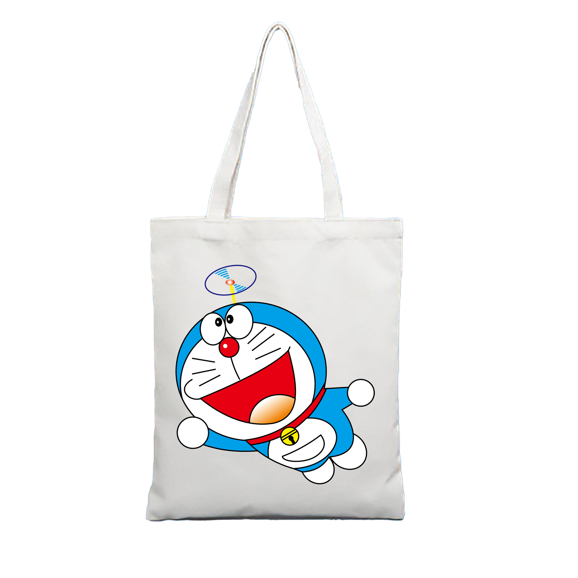 （画像用） ドラえもん Doraemon 縦型キャンバス生地手提げバッグ　トートバッグ