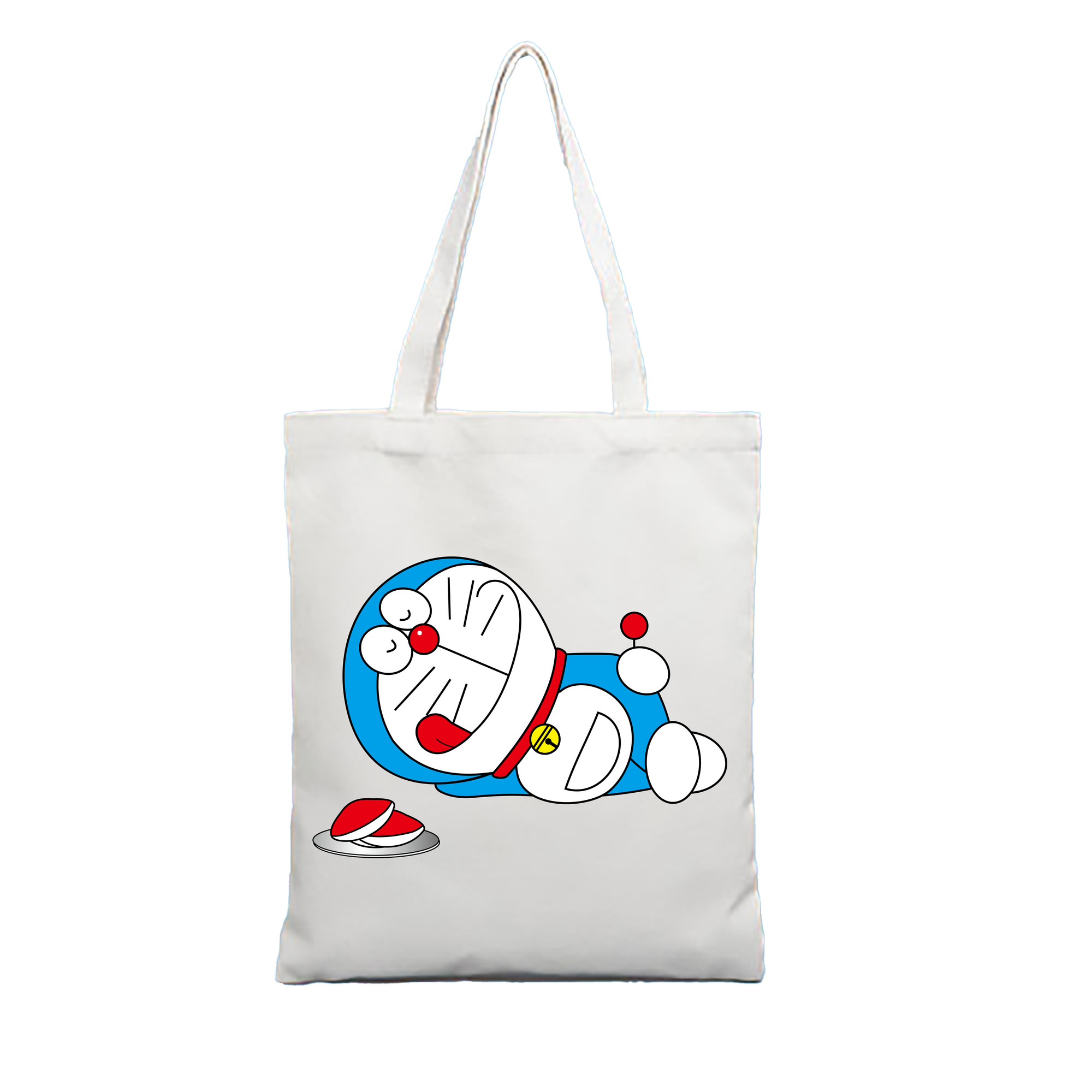 （画像用） ドラえもん Doraemon 縦型キャンバス生地手提げバッグ　トートバッグ