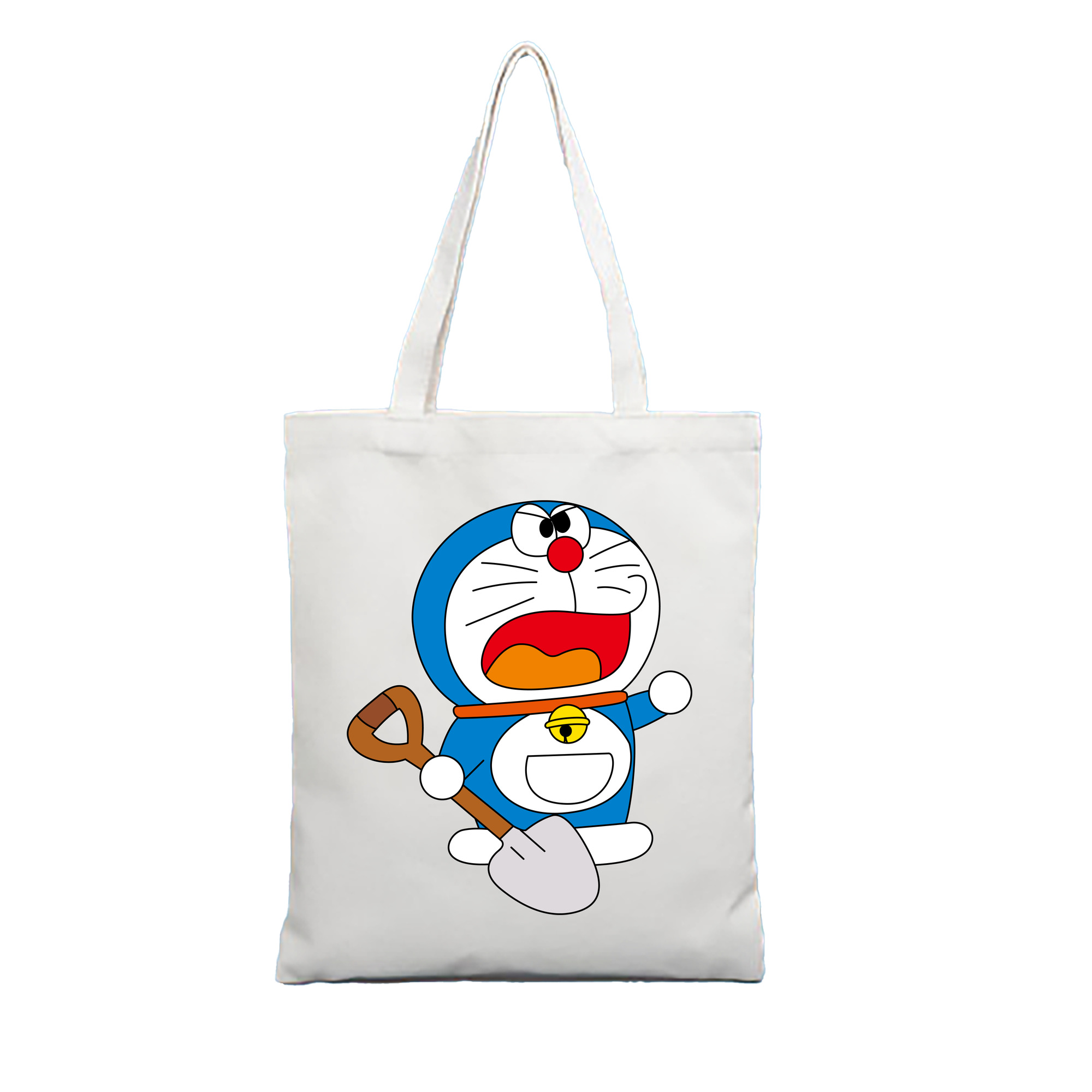 （画像用） ドラえもん Doraemon 縦型キャンバス生地手提げバッグ　トートバッグ