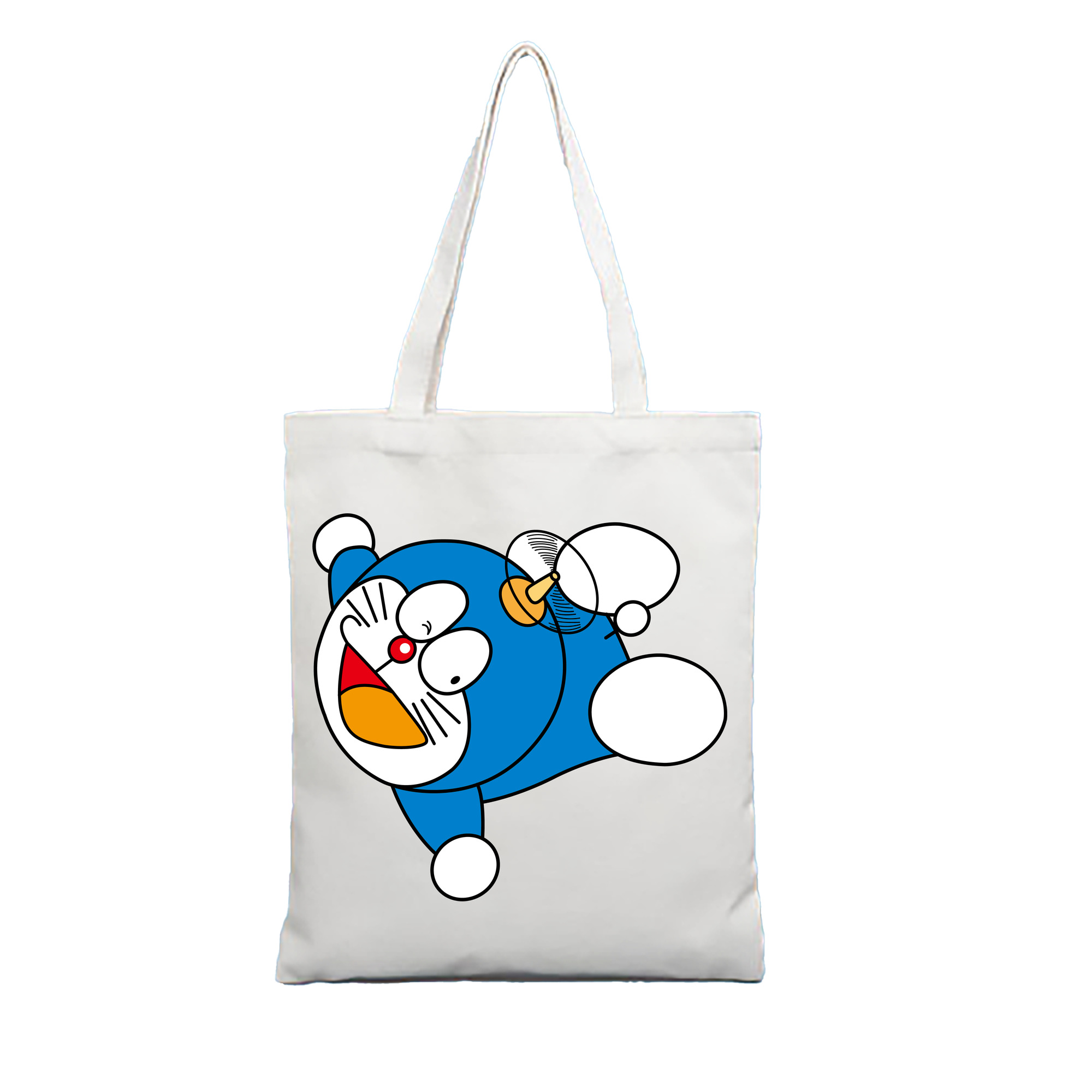 （画像用） ドラえもん Doraemon 縦型キャンバス生地手提げバッグ　トートバッグ