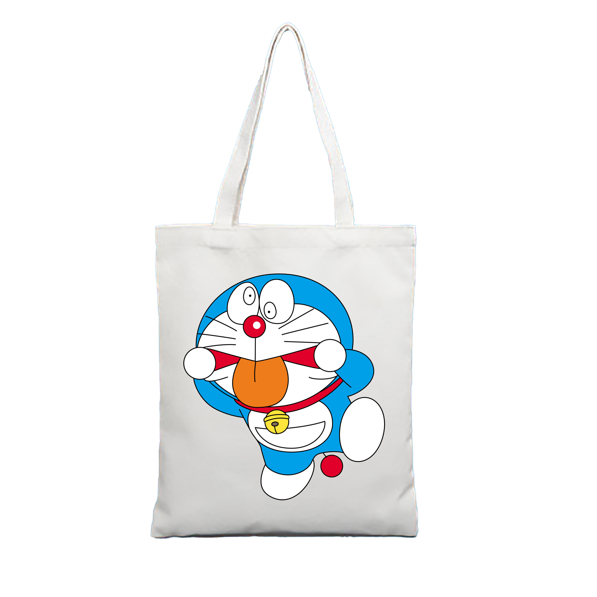 （画像用） ドラえもん Doraemon 縦型キャンバス生地手提げバッグ　トートバッグ