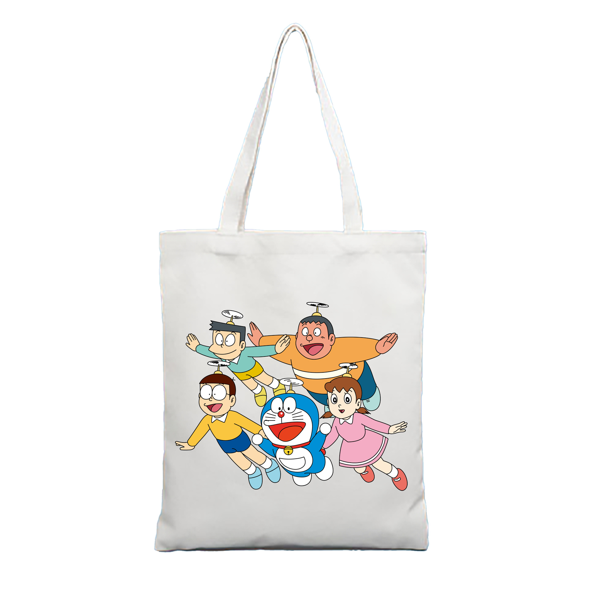 （画像用） ドラえもん 骨川 スネ夫 Doraemon Honekawa Suneo 縦型キャンバス生地手提げバッグ　トートバッグ
