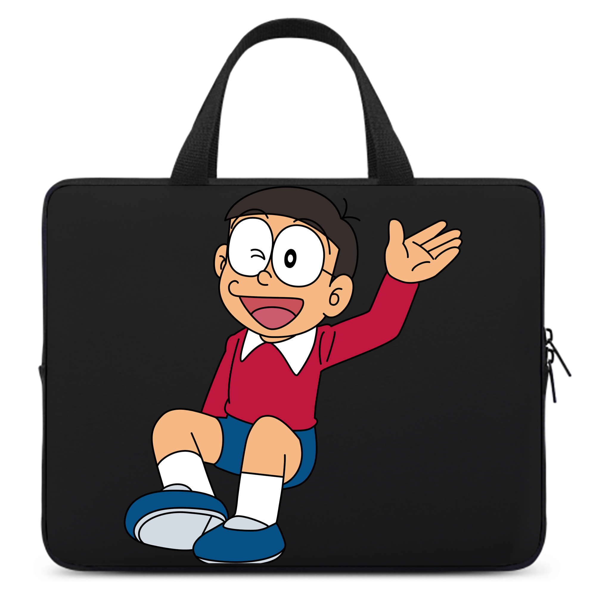 （画像用） ドラえもん 野比 のび太 Doraemon Nobita Nobi 手提げノートパソコンバッグ