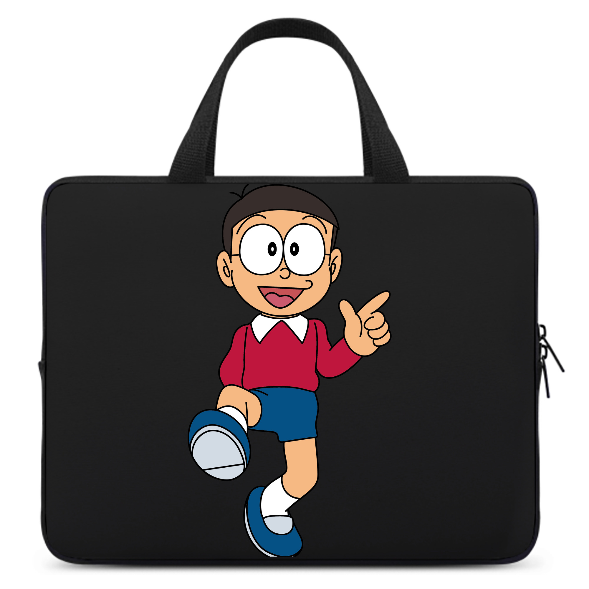 （画像用） ドラえもん 野比 のび太 Doraemon Nobita Nobi 手提げノートパソコンバッグ