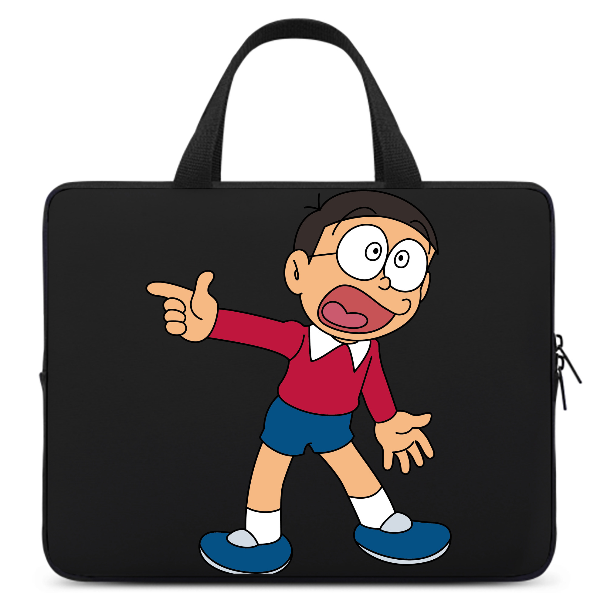 （画像用） ドラえもん 野比 のび太 Doraemon Nobita Nobi 手提げノートパソコンバッグ