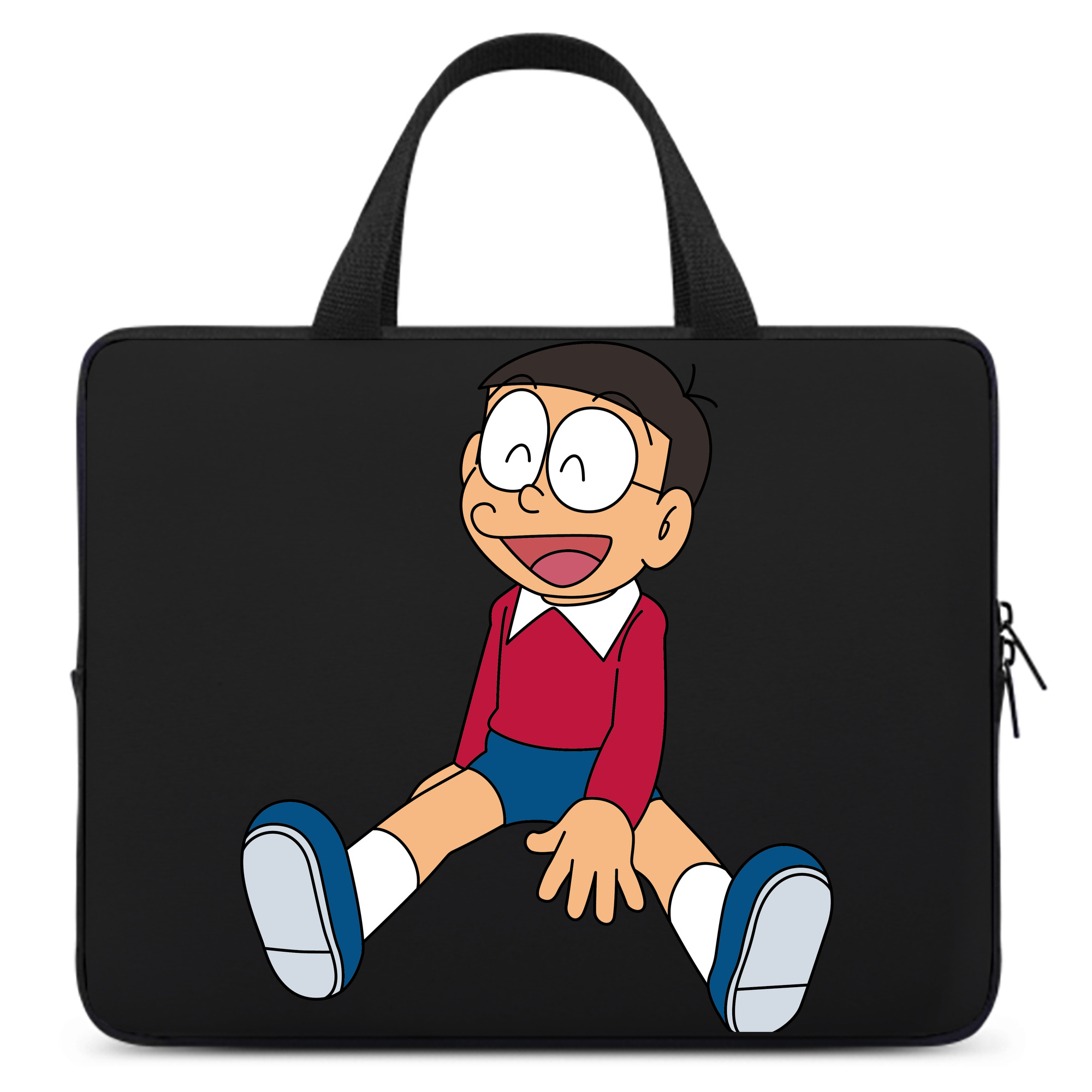 （画像用） ドラえもん 野比 のび太 Doraemon Nobita Nobi 手提げノートパソコンバッグ