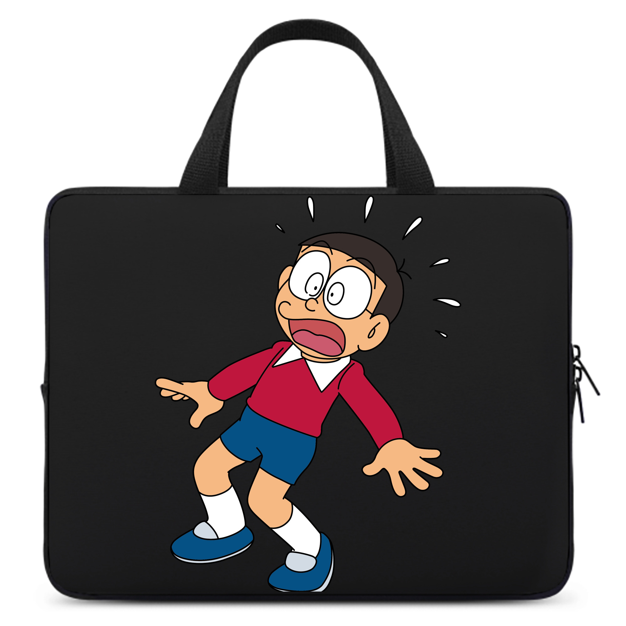 （画像用） ドラえもん 野比 のび太 Doraemon Nobita Nobi 手提げノートパソコンバッグ