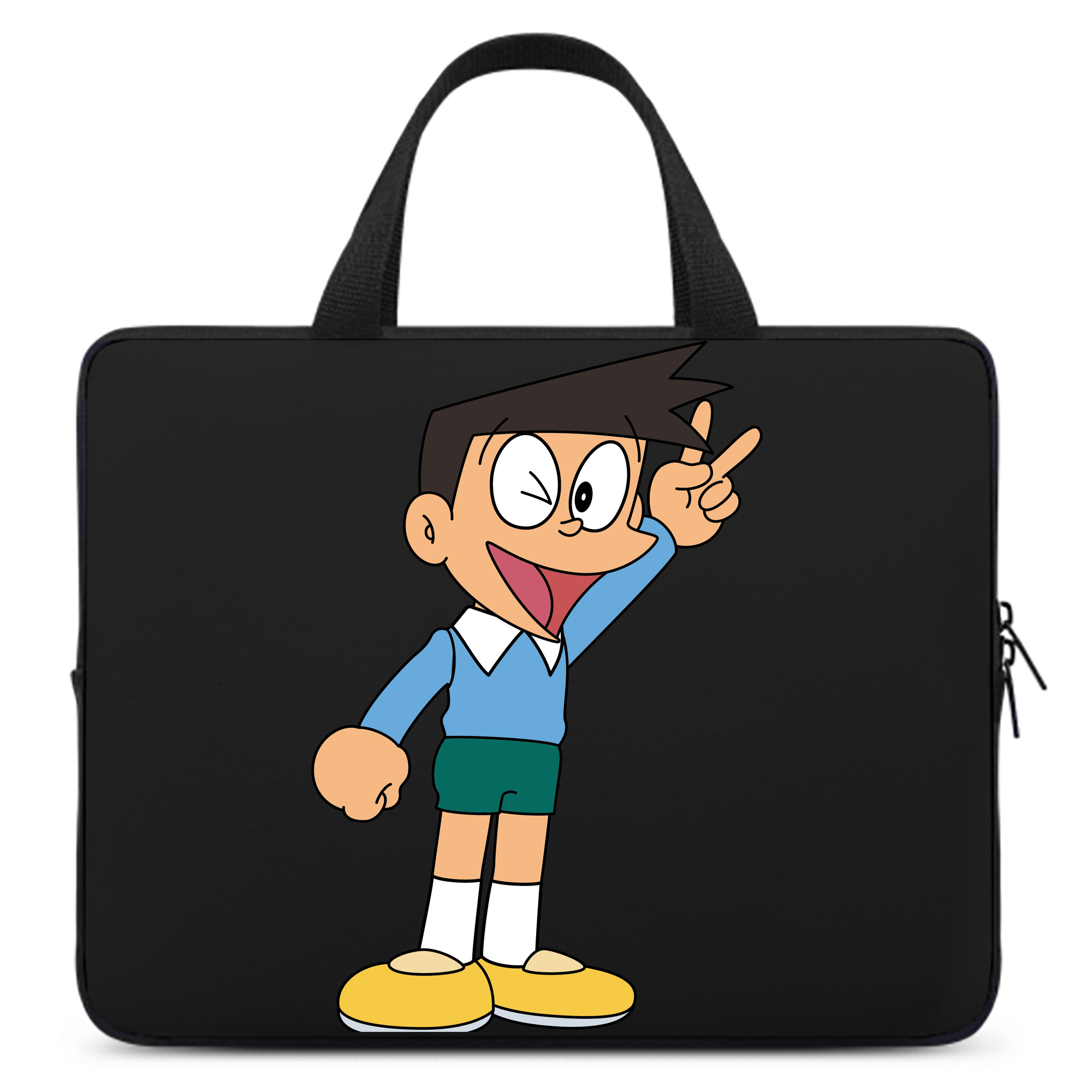 （画像用） ドラえもん 骨川 スネ夫 Doraemon Honekawa Suneo 手提げノートパソコンバッグ