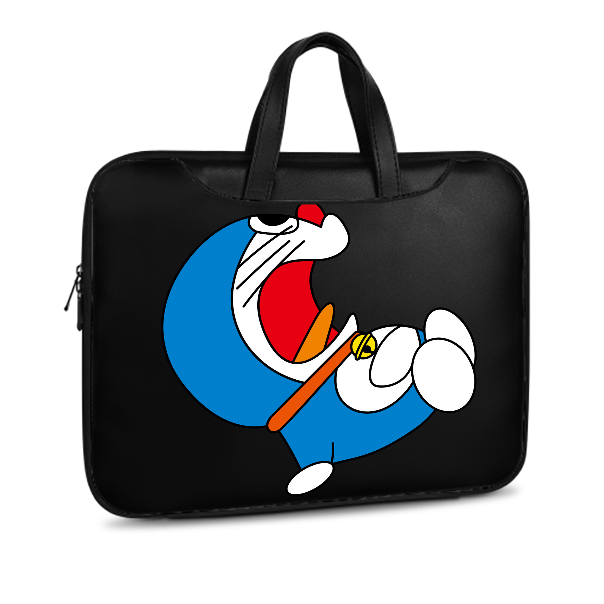 （画像用） ドラえもん Doraemon レザーラップトップバッグ　ノートパソコンケース