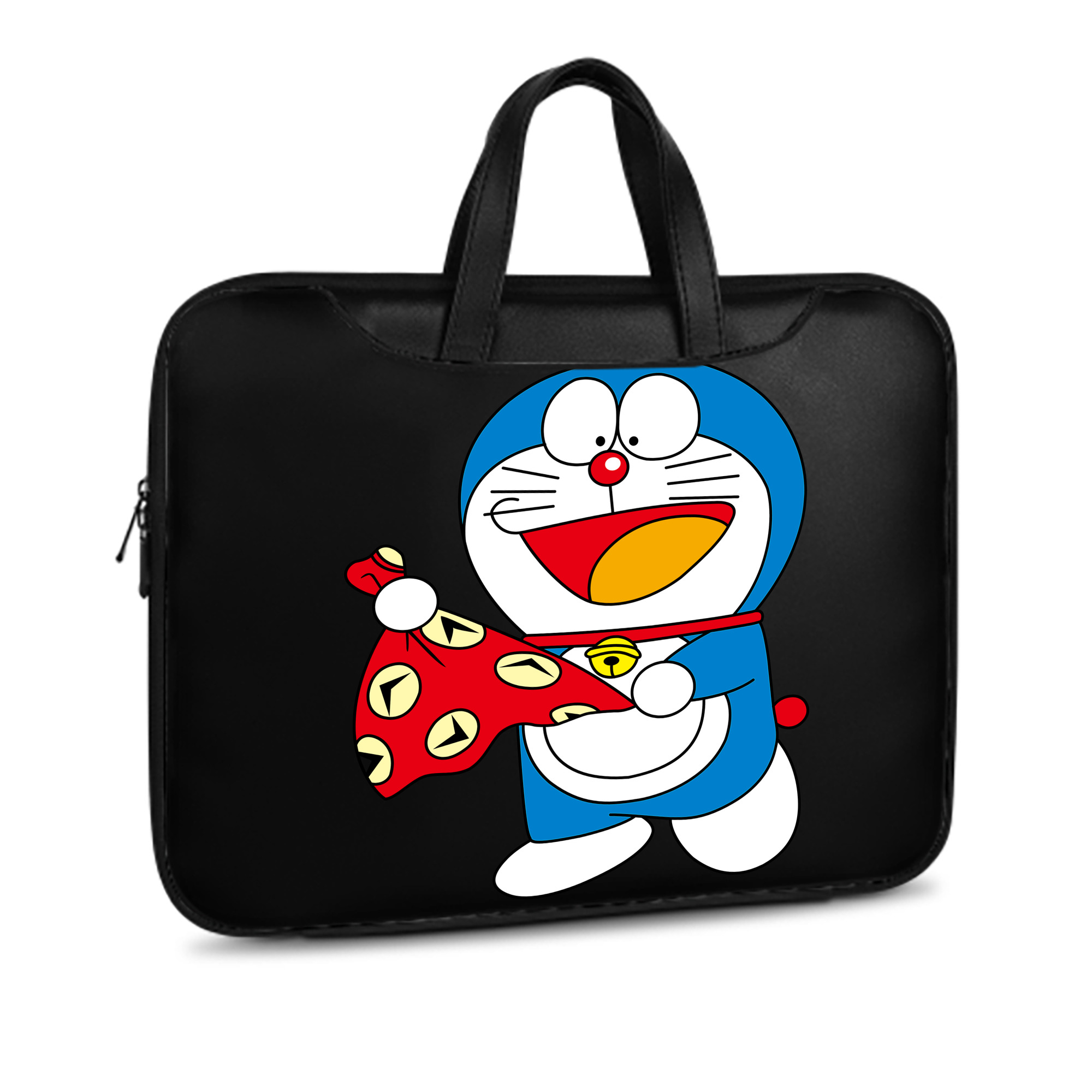 （画像用） ドラえもん Doraemon レザーラップトップバッグ　ノートパソコンケース