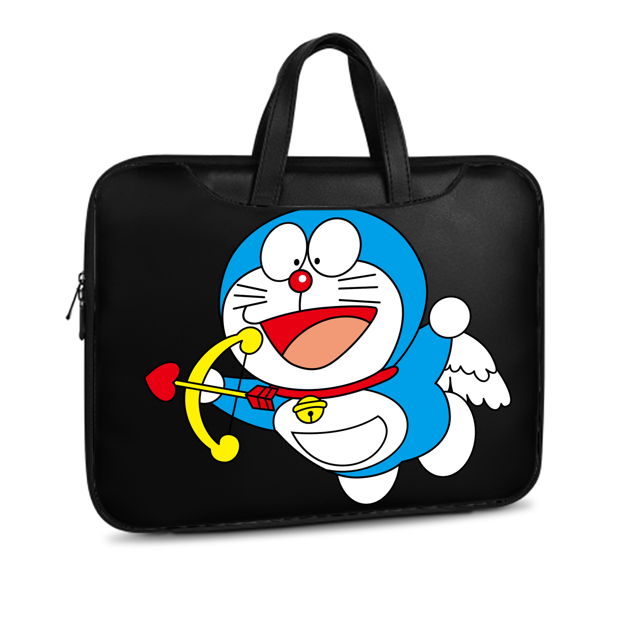 （画像用） ドラえもん Doraemon レザーラップトップバッグ　ノートパソコンケース