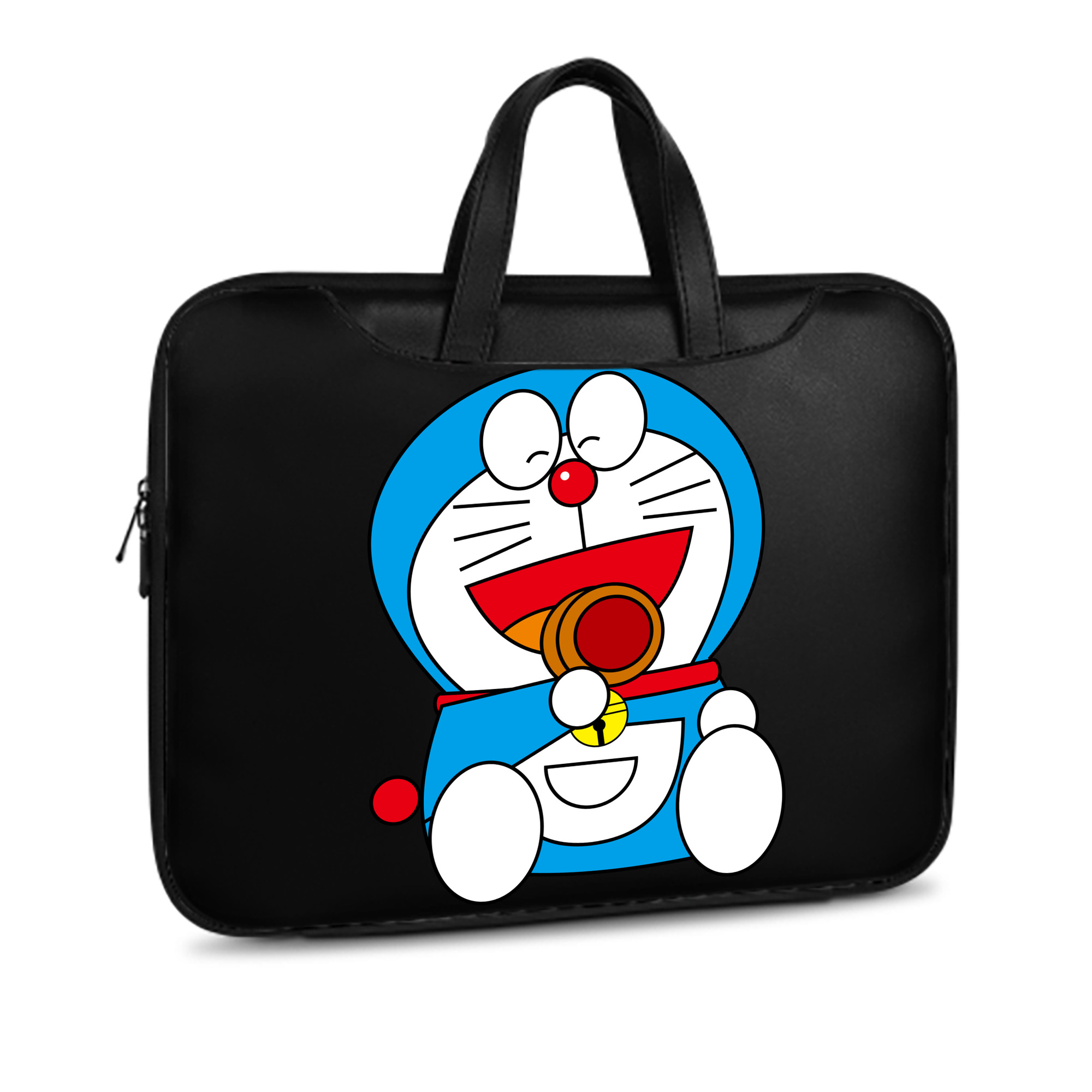 （画像用） ドラえもん Doraemon レザーラップトップバッグ　ノートパソコンケース