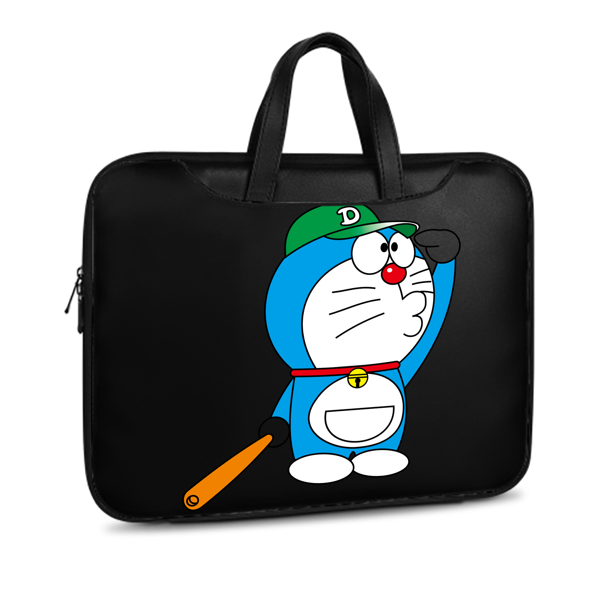 （画像用） ドラえもん Doraemon レザーラップトップバッグ　ノートパソコンケース