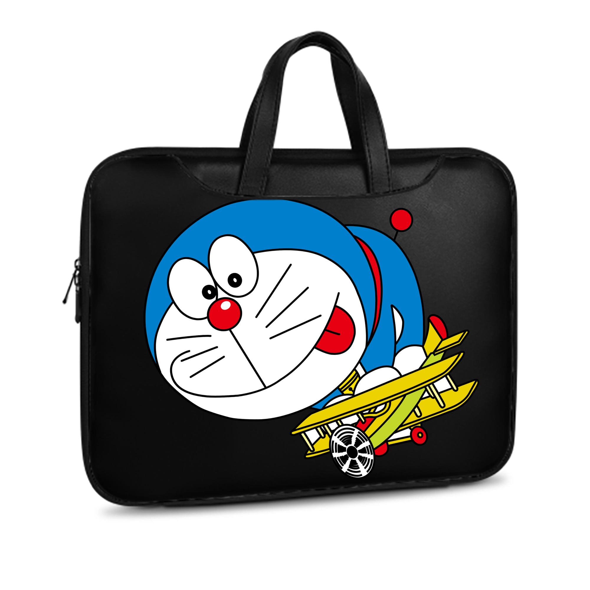 （画像用） ドラえもん Doraemon レザーラップトップバッグ　ノートパソコンケース
