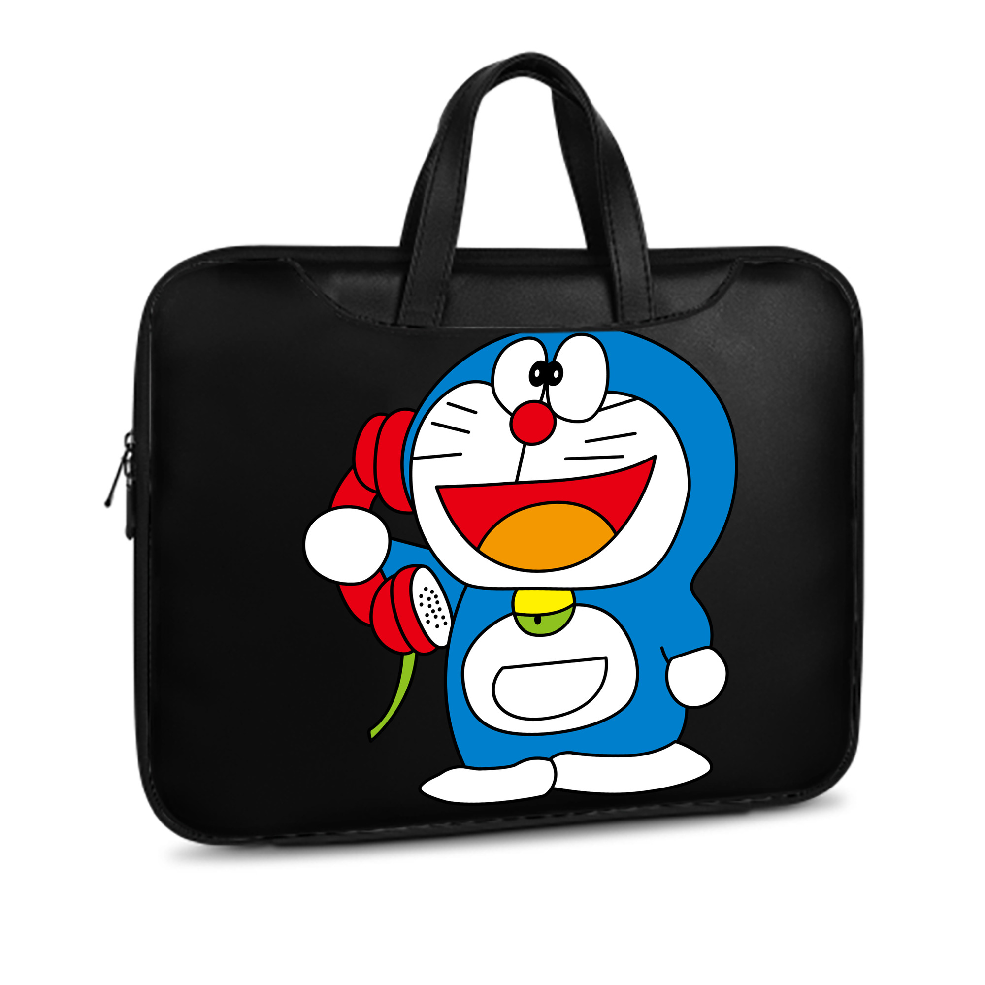 （画像用） ドラえもん Doraemon レザーラップトップバッグ　ノートパソコンケース