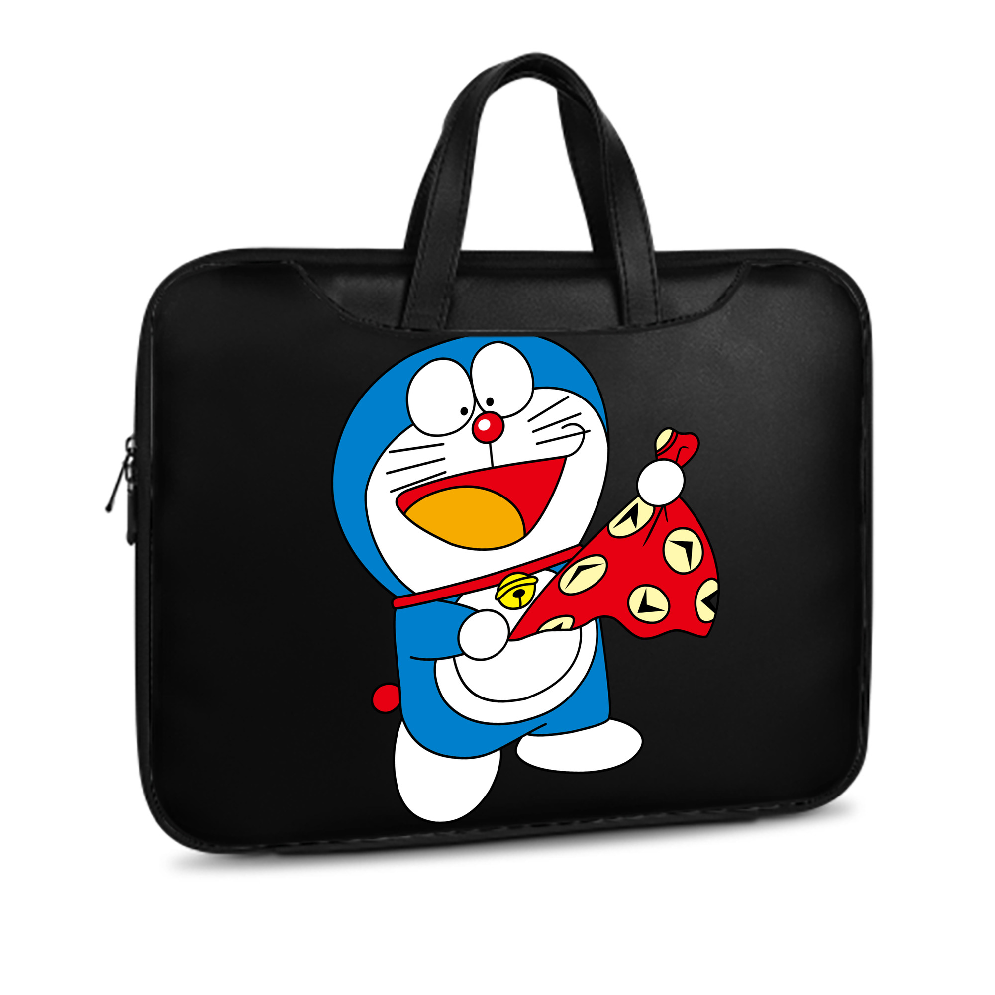 （画像用） ドラえもん Doraemon レザーラップトップバッグ　ノートパソコンケース
