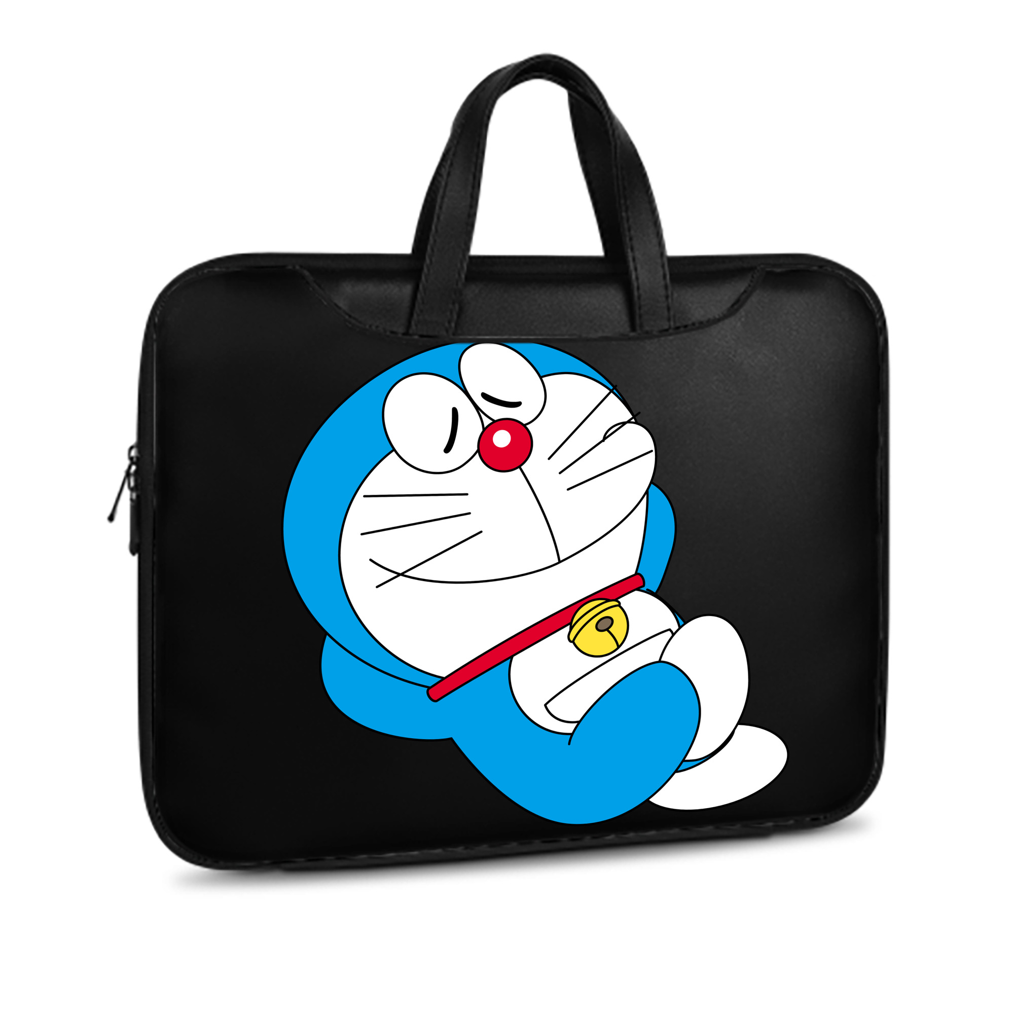 （画像用） ドラえもん Doraemon レザーラップトップバッグ　ノートパソコンケース