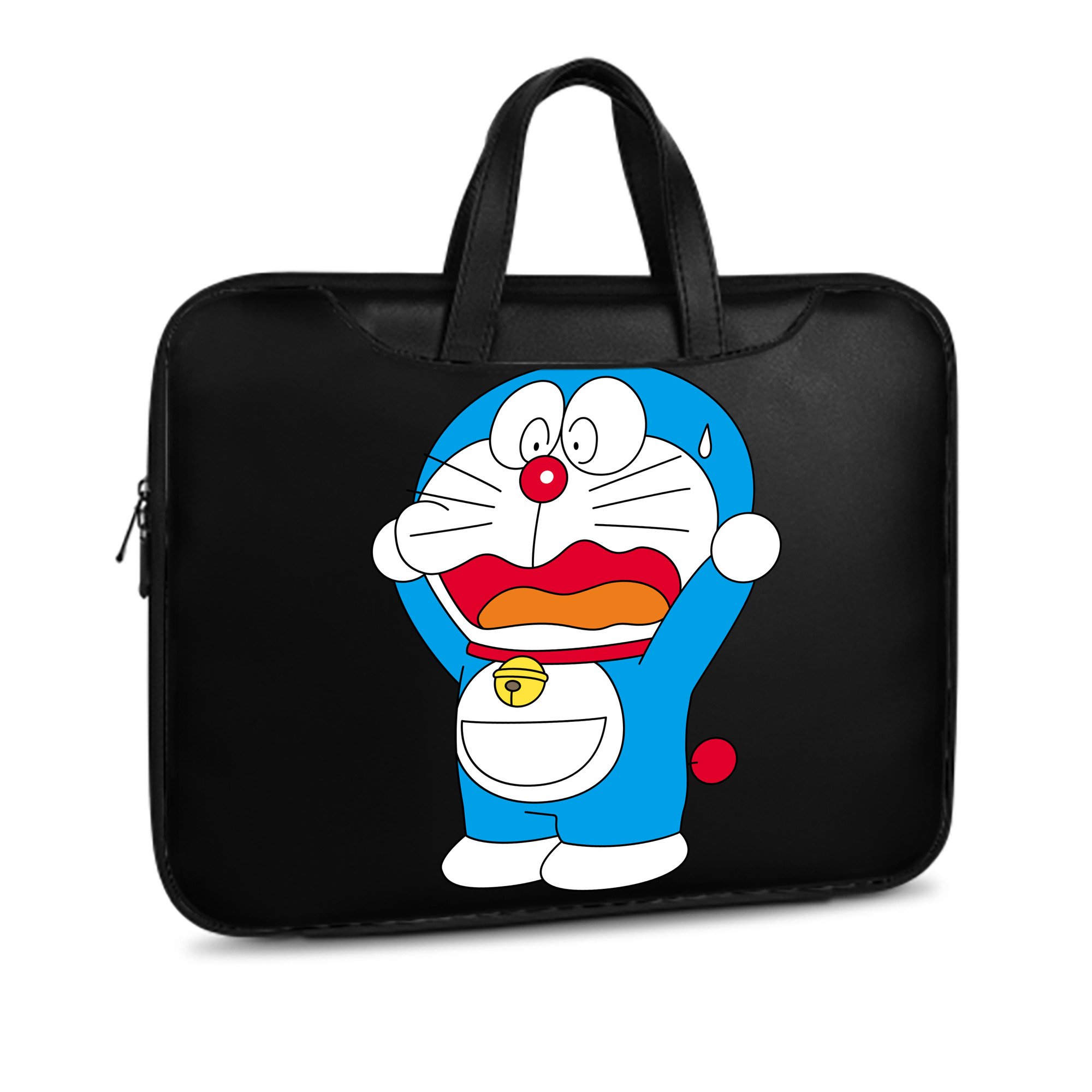 （画像用） ドラえもん Doraemon レザーラップトップバッグ　ノートパソコンケース