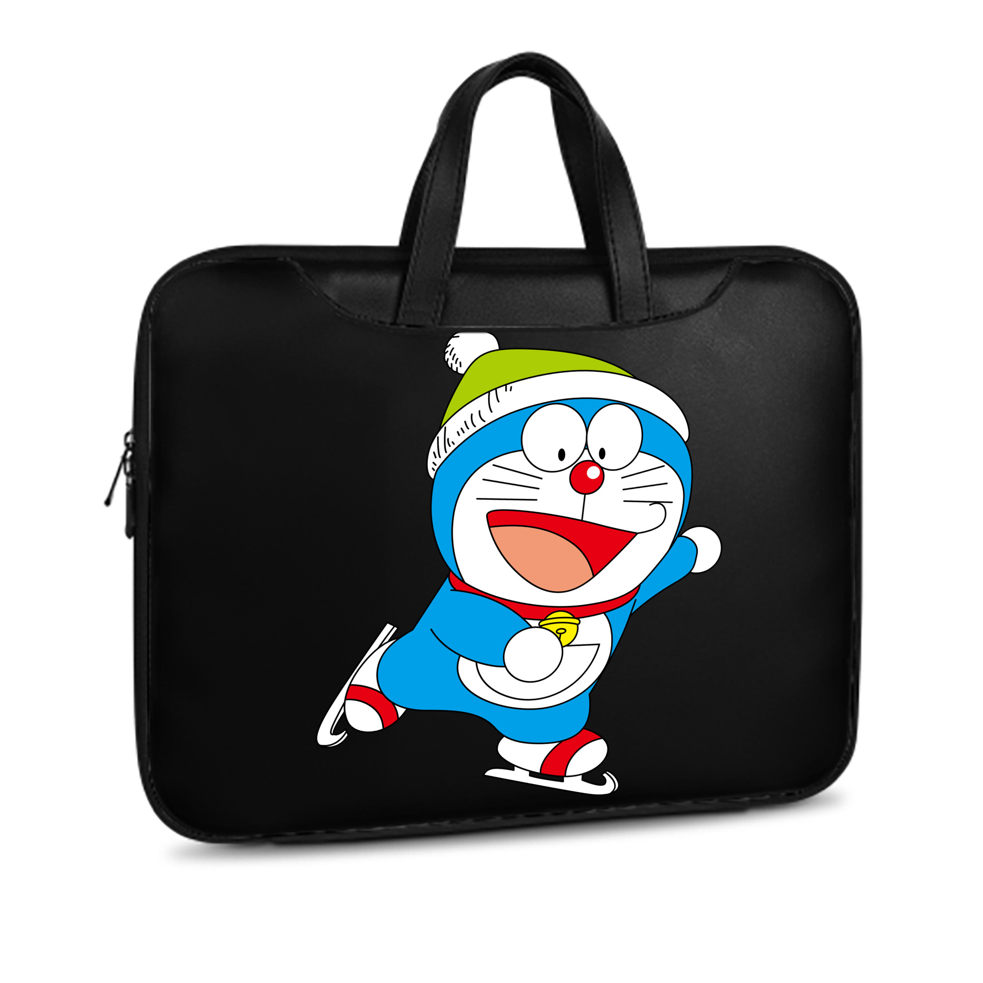 （画像用） ドラえもん Doraemon レザーラップトップバッグ　ノートパソコンケース