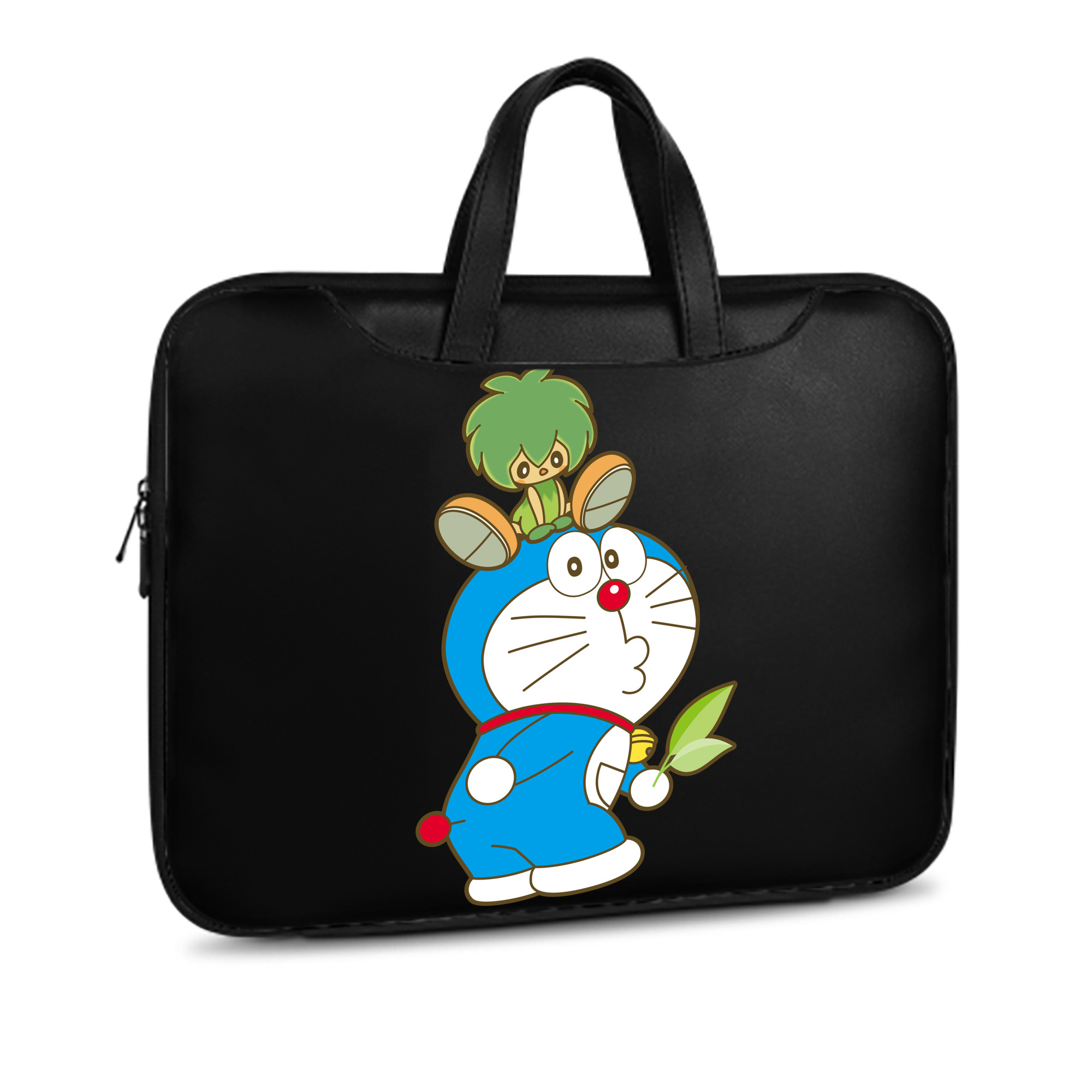 （画像用） ドラえもん Doraemon レザーラップトップバッグ　ノートパソコンケース