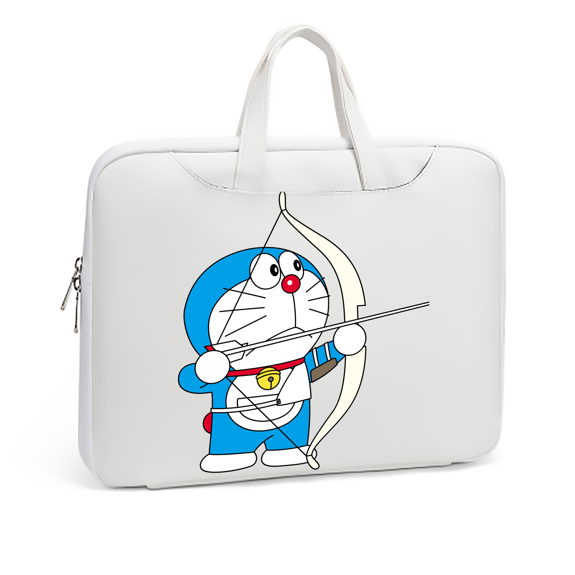 （画像用） ドラえもん Doraemon レザーラップトップバッグ　ノートパソコンケース