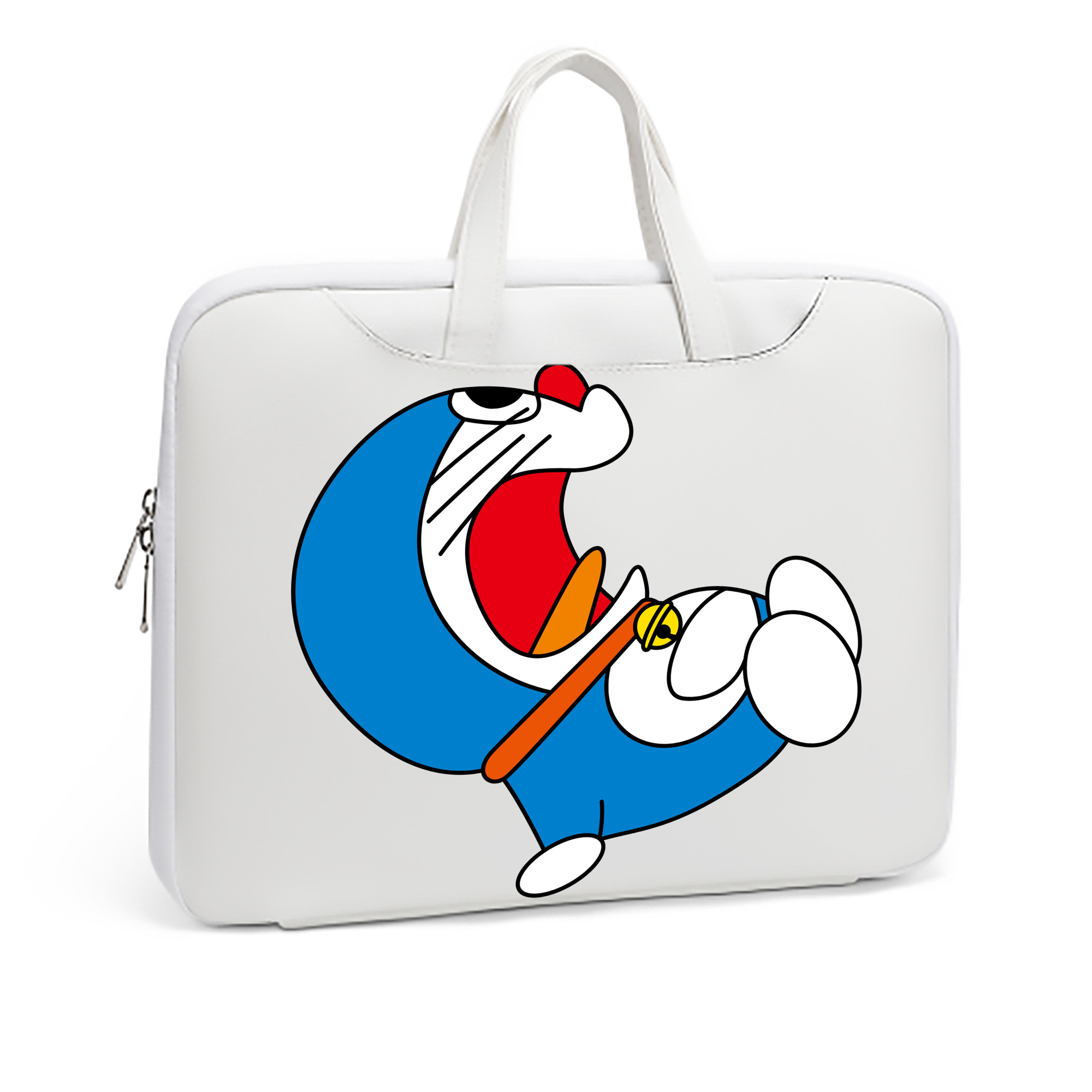 （画像用） ドラえもん Doraemon レザーラップトップバッグ　ノートパソコンケース