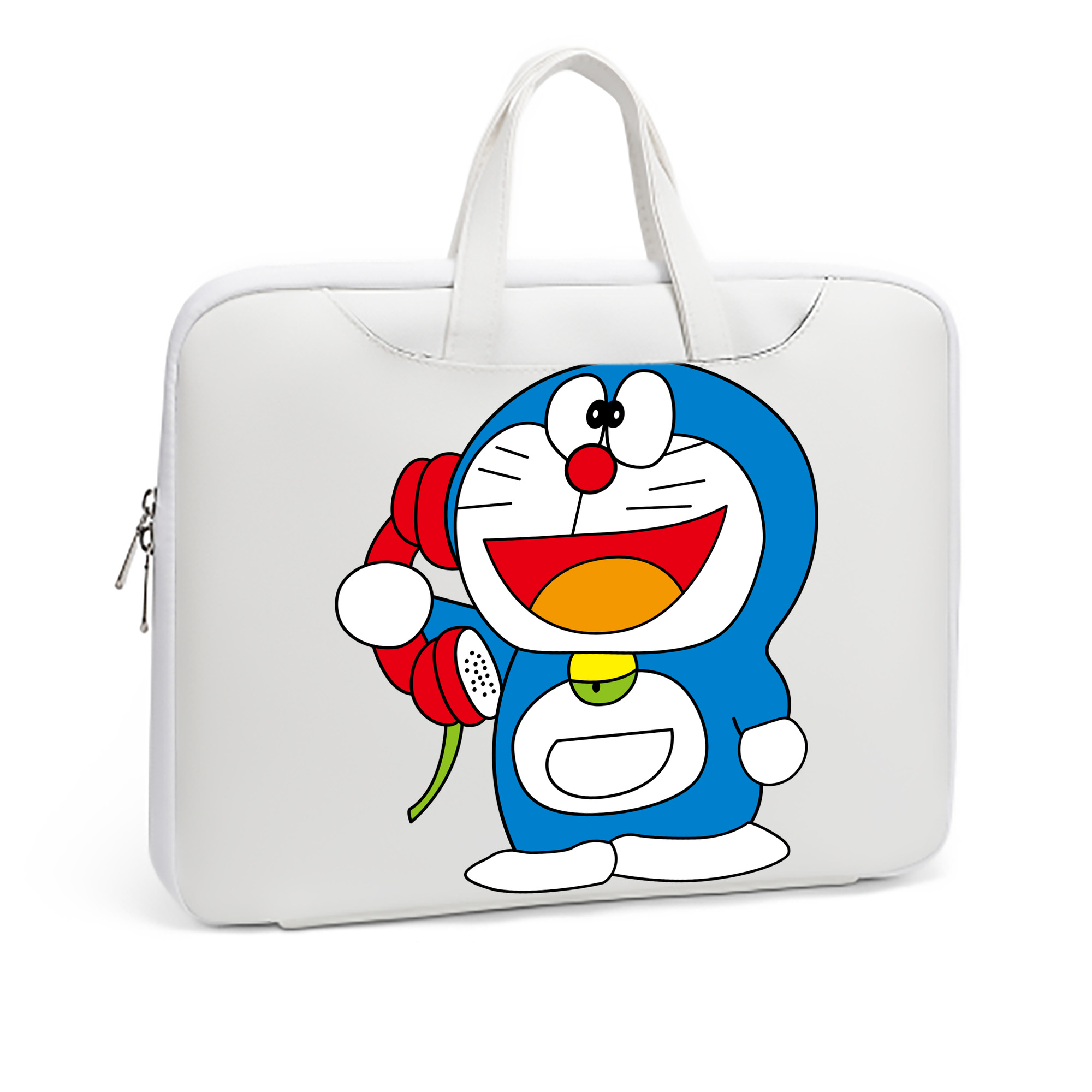 （画像用） ドラえもん Doraemon レザーラップトップバッグ　ノートパソコンケース