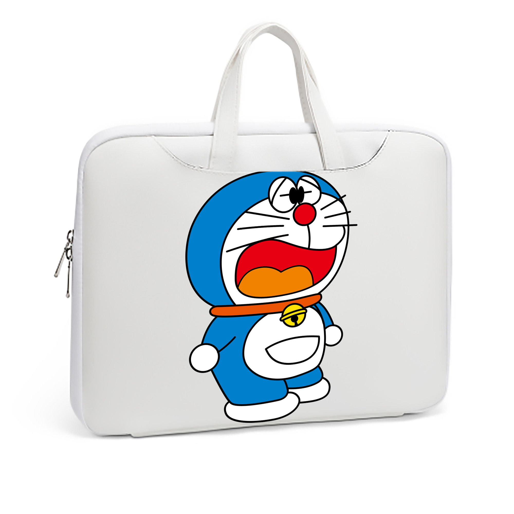 （画像用） ドラえもん Doraemon レザーラップトップバッグ　ノートパソコンケース