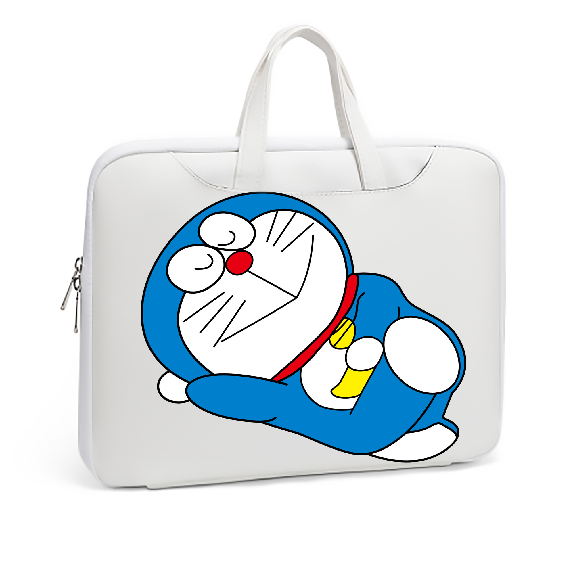 （画像用） ドラえもん Doraemon レザーラップトップバッグ　ノートパソコンケース