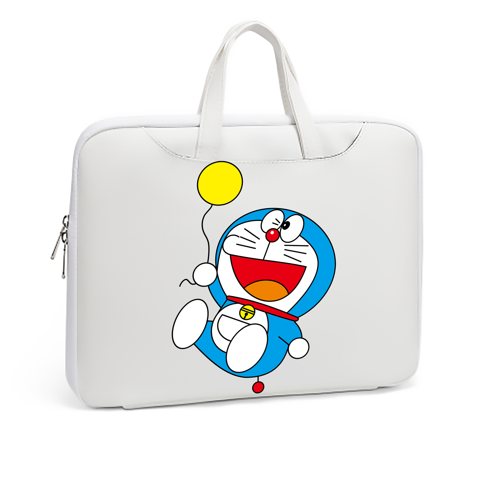 （画像用） ドラえもん Doraemon レザーラップトップバッグ　ノートパソコンケース