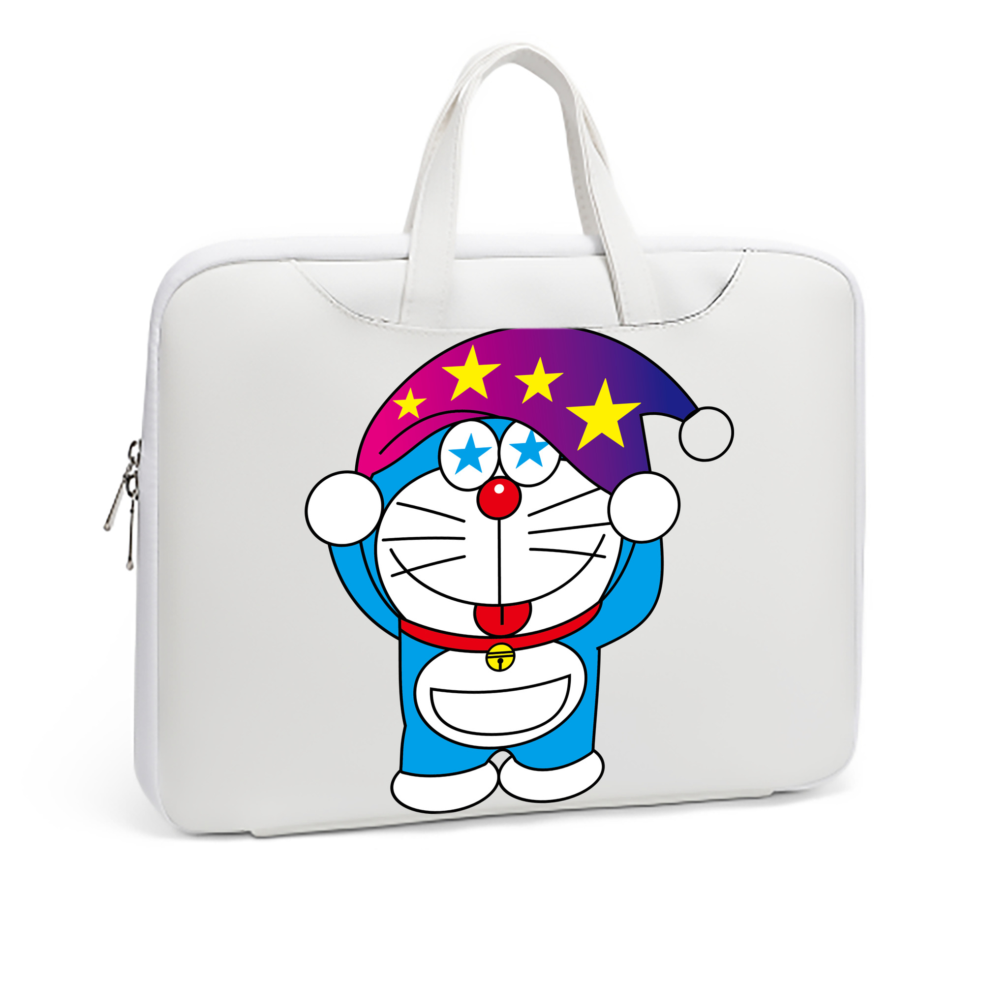 （画像用） ドラえもん Doraemon レザーラップトップバッグ　ノートパソコンケース