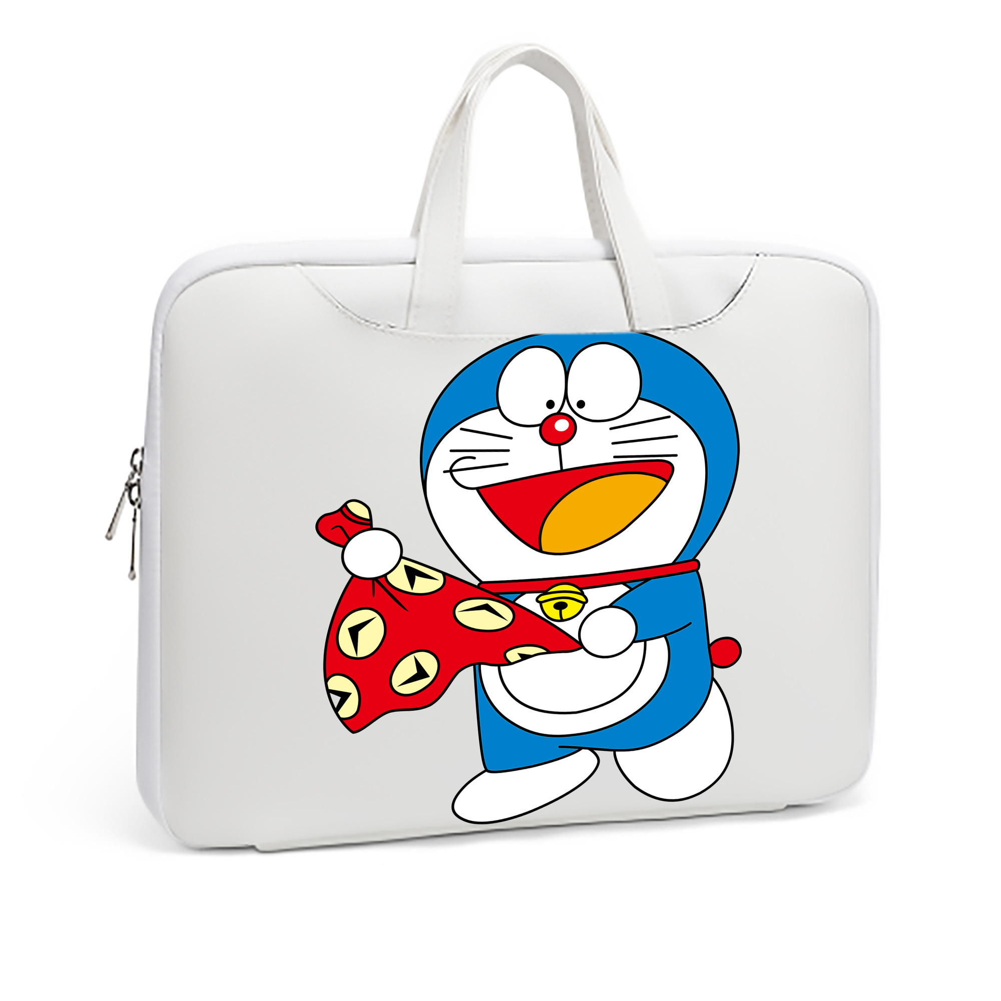 （画像用） ドラえもん Doraemon レザーラップトップバッグ　ノートパソコンケース