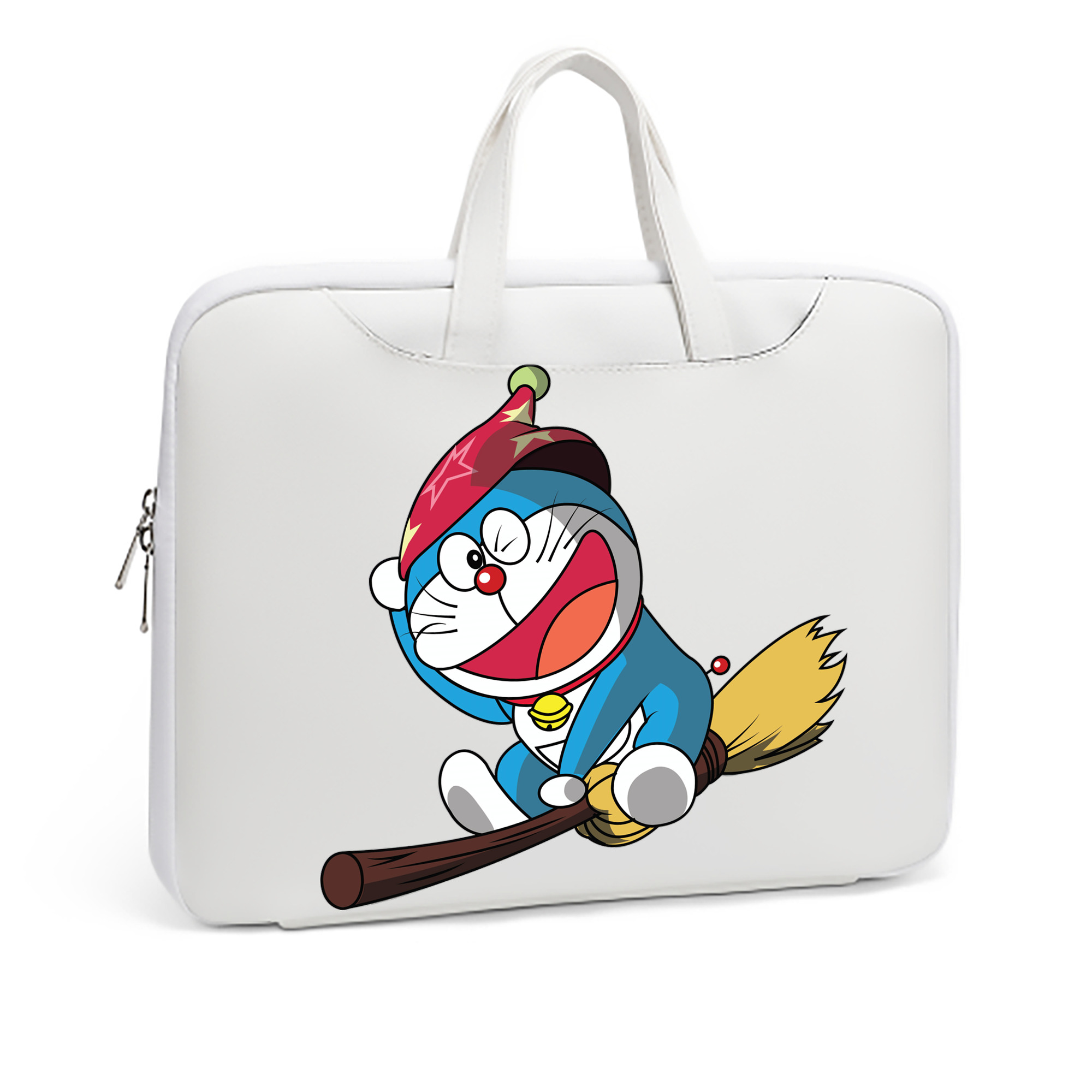 （画像用） ドラえもん Doraemon レザーラップトップバッグ　ノートパソコンケース