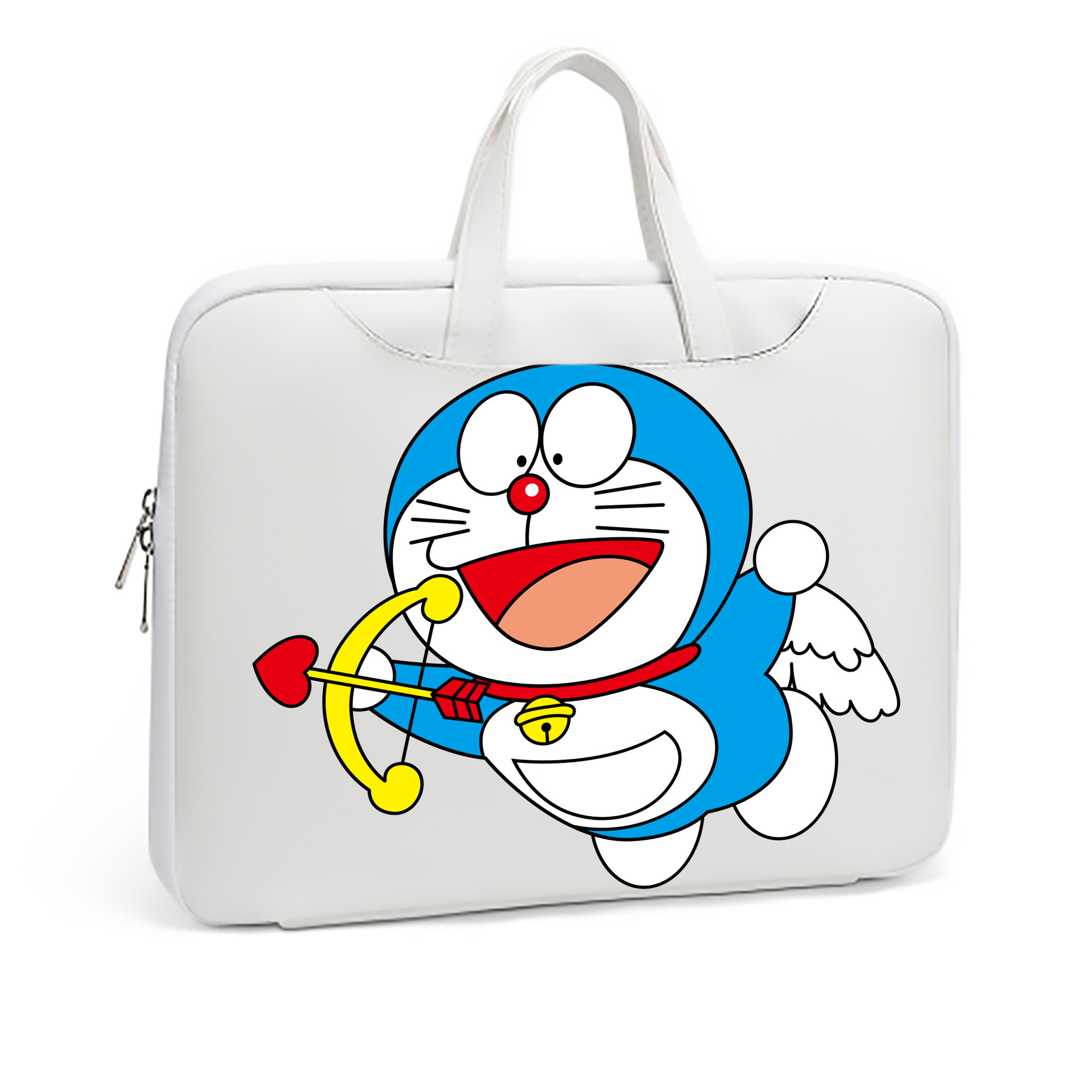 （画像用） ドラえもん Doraemon レザーラップトップバッグ　ノートパソコンケース
