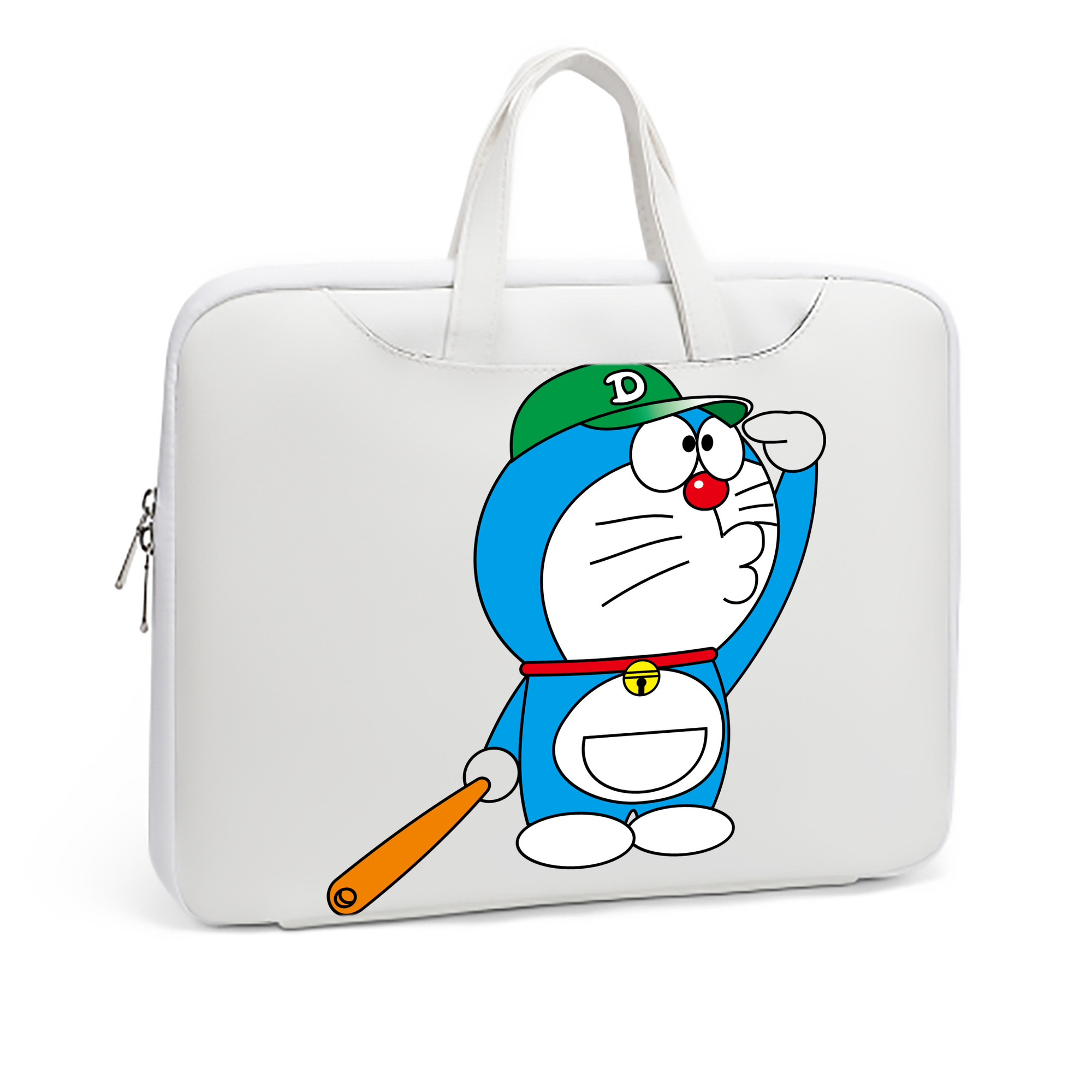 （画像用） ドラえもん Doraemon レザーラップトップバッグ　ノートパソコンケース