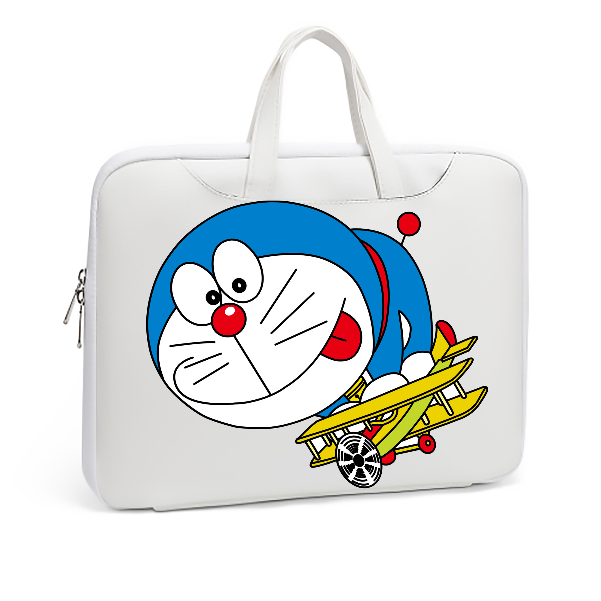 （画像用） ドラえもん Doraemon レザーラップトップバッグ　ノートパソコンケース