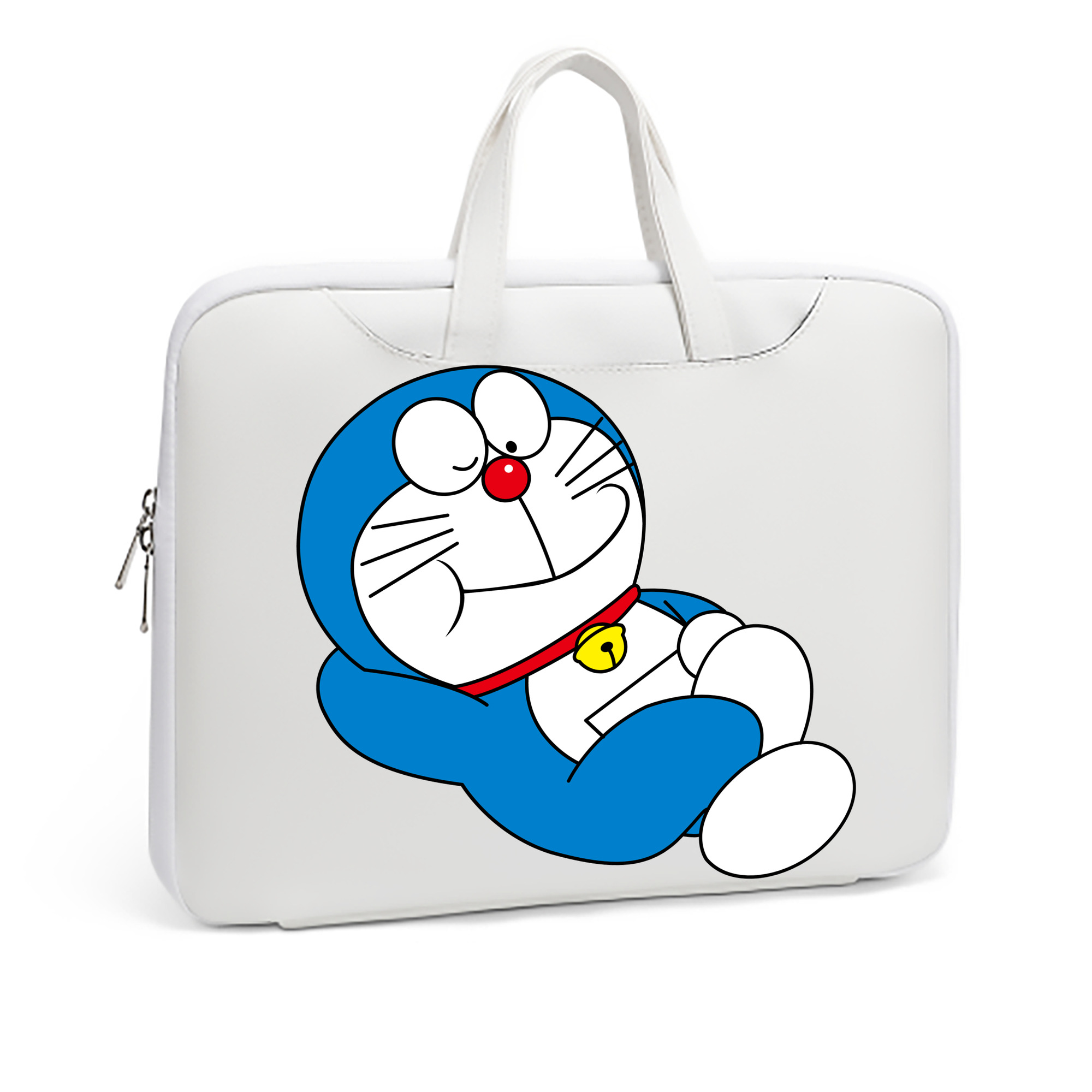 （画像用） ドラえもん Doraemon レザーラップトップバッグ　ノートパソコンケース