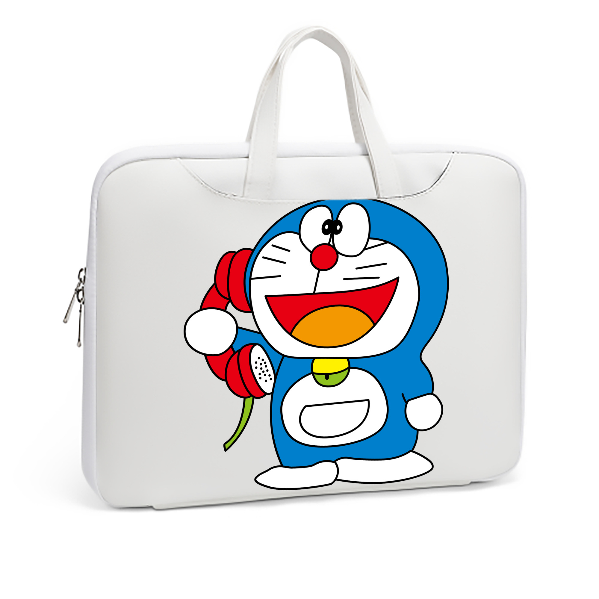 （画像用） ドラえもん Doraemon レザーラップトップバッグ　ノートパソコンケース