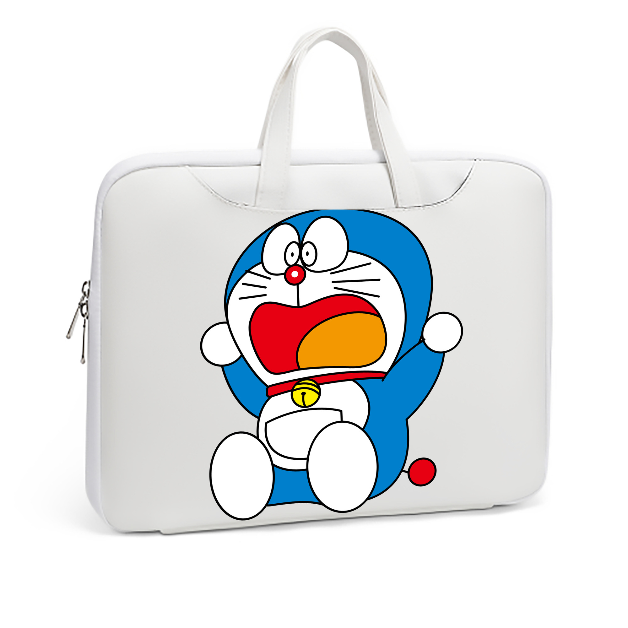 （画像用） ドラえもん Doraemon レザーラップトップバッグ　ノートパソコンケース